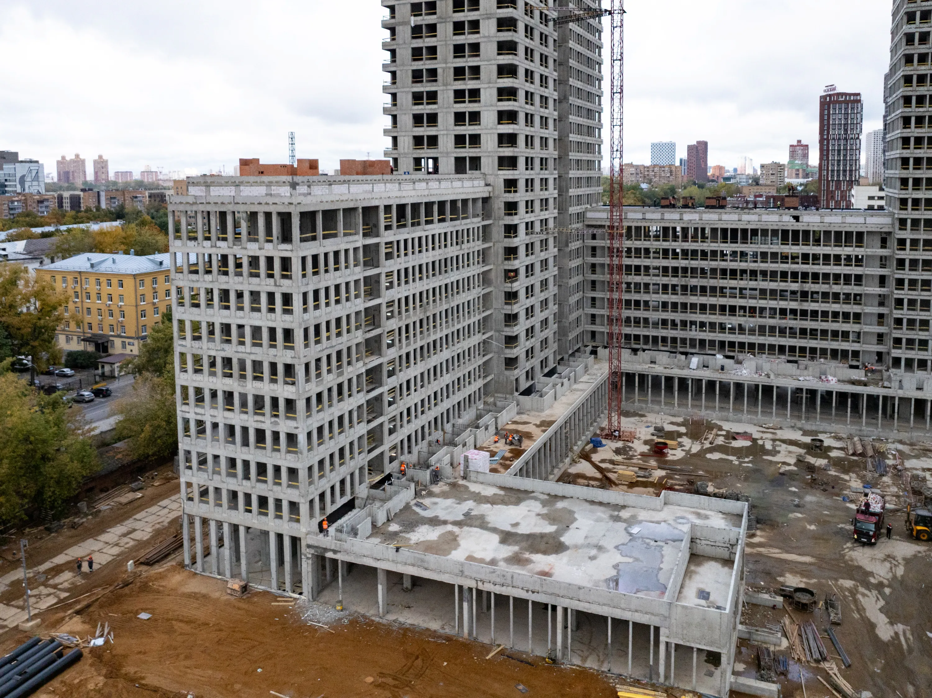 ЖК INJOY (ИНДЖОЙ) ход строительства