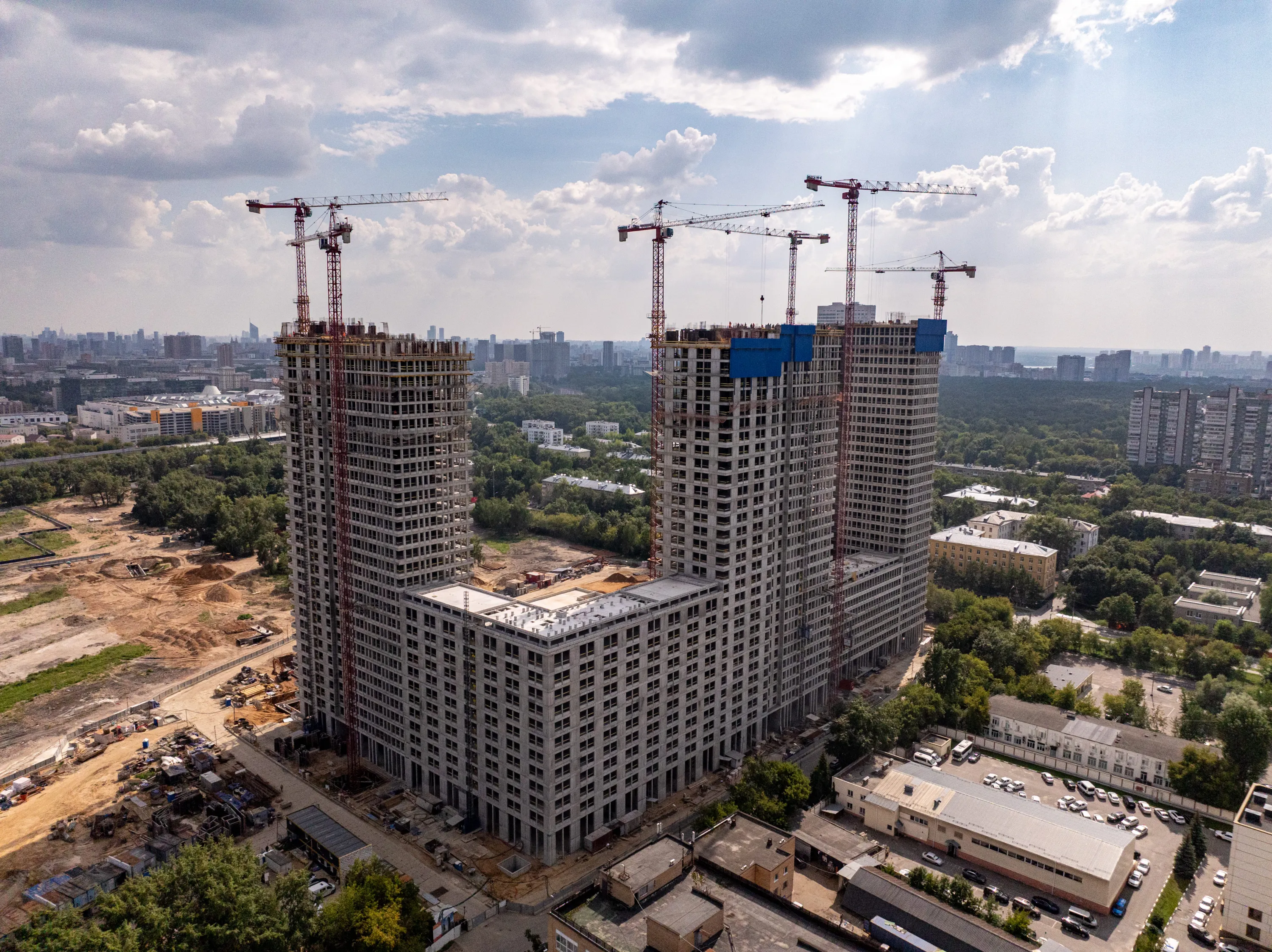 ЖК INJOY (ИНДЖОЙ) ход строительства