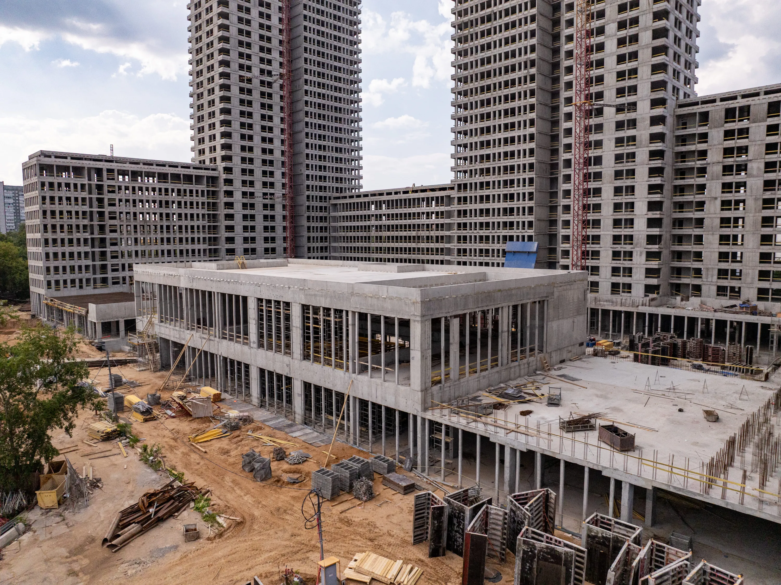 ЖК INJOY (ИНДЖОЙ) ход строительства