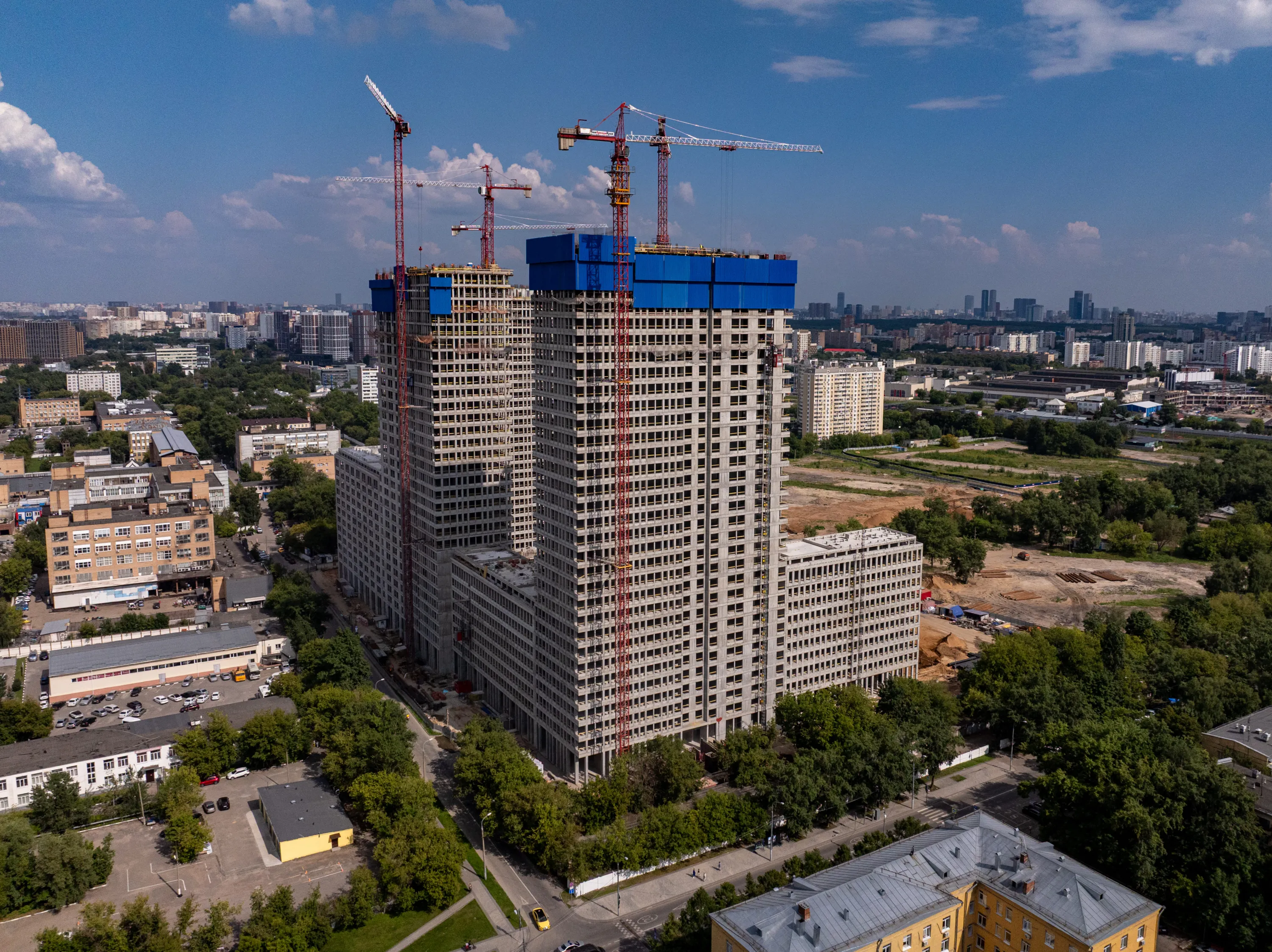 ЖК INJOY (ИНДЖОЙ) ход строительства