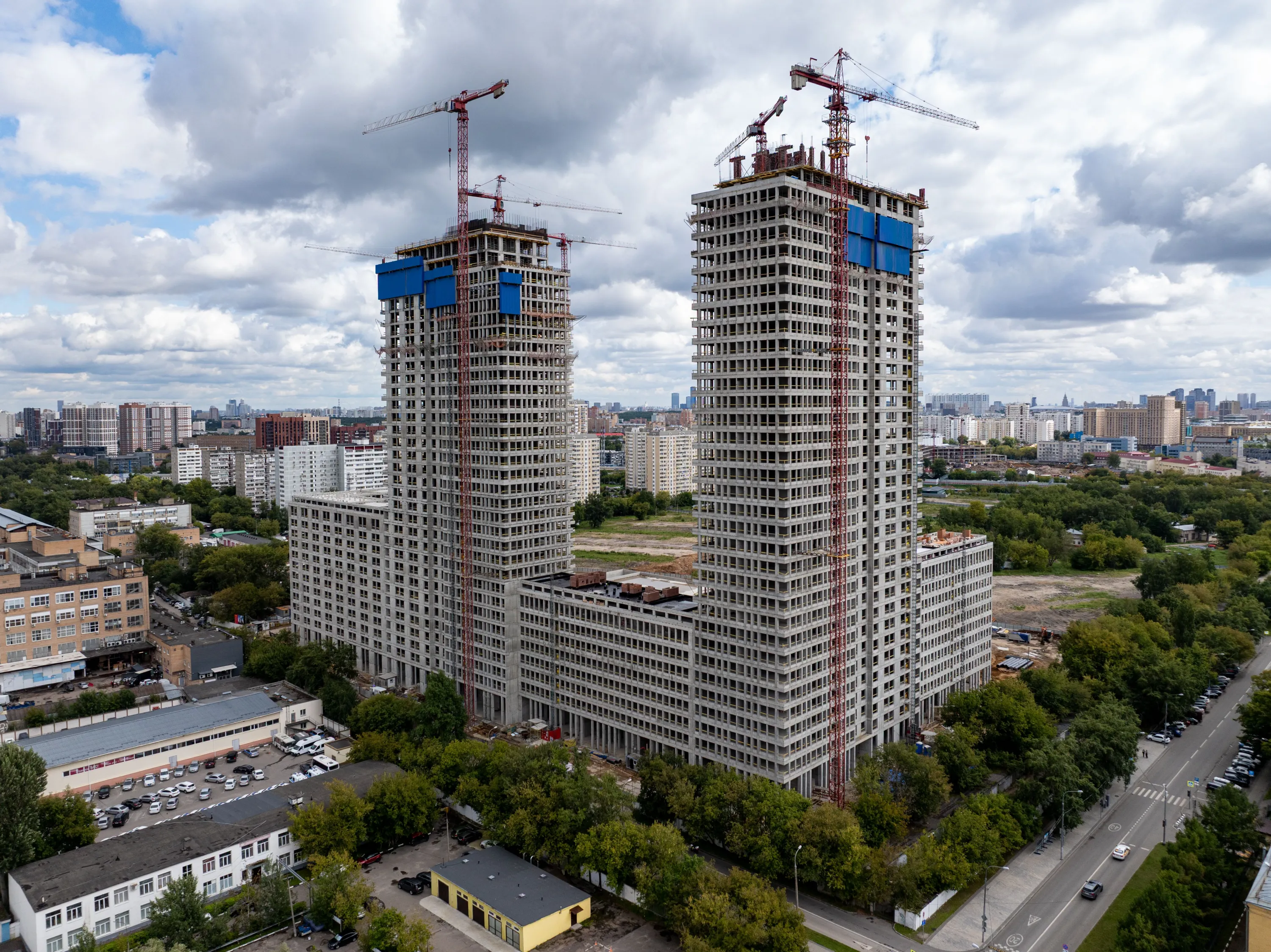 ЖК INJOY (ИНДЖОЙ) ход строительства