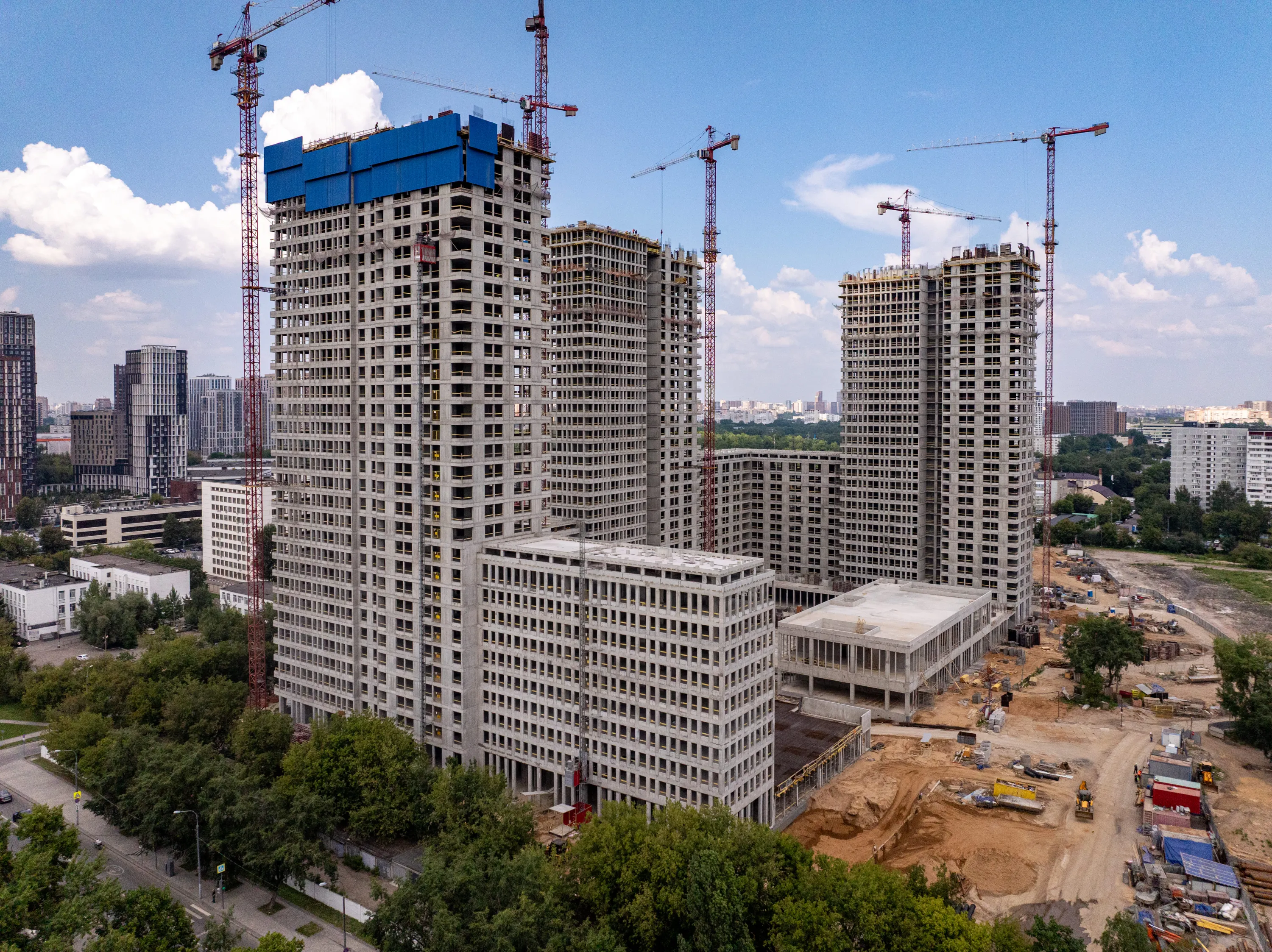 ЖК INJOY (ИНДЖОЙ) ход строительства