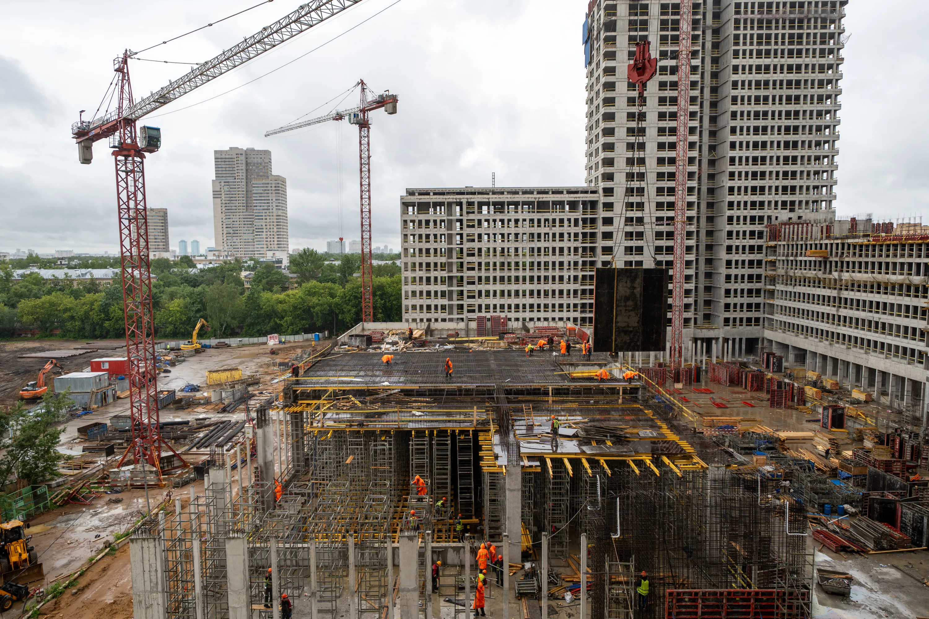 ЖК INJOY (ИНДЖОЙ) ход строительства