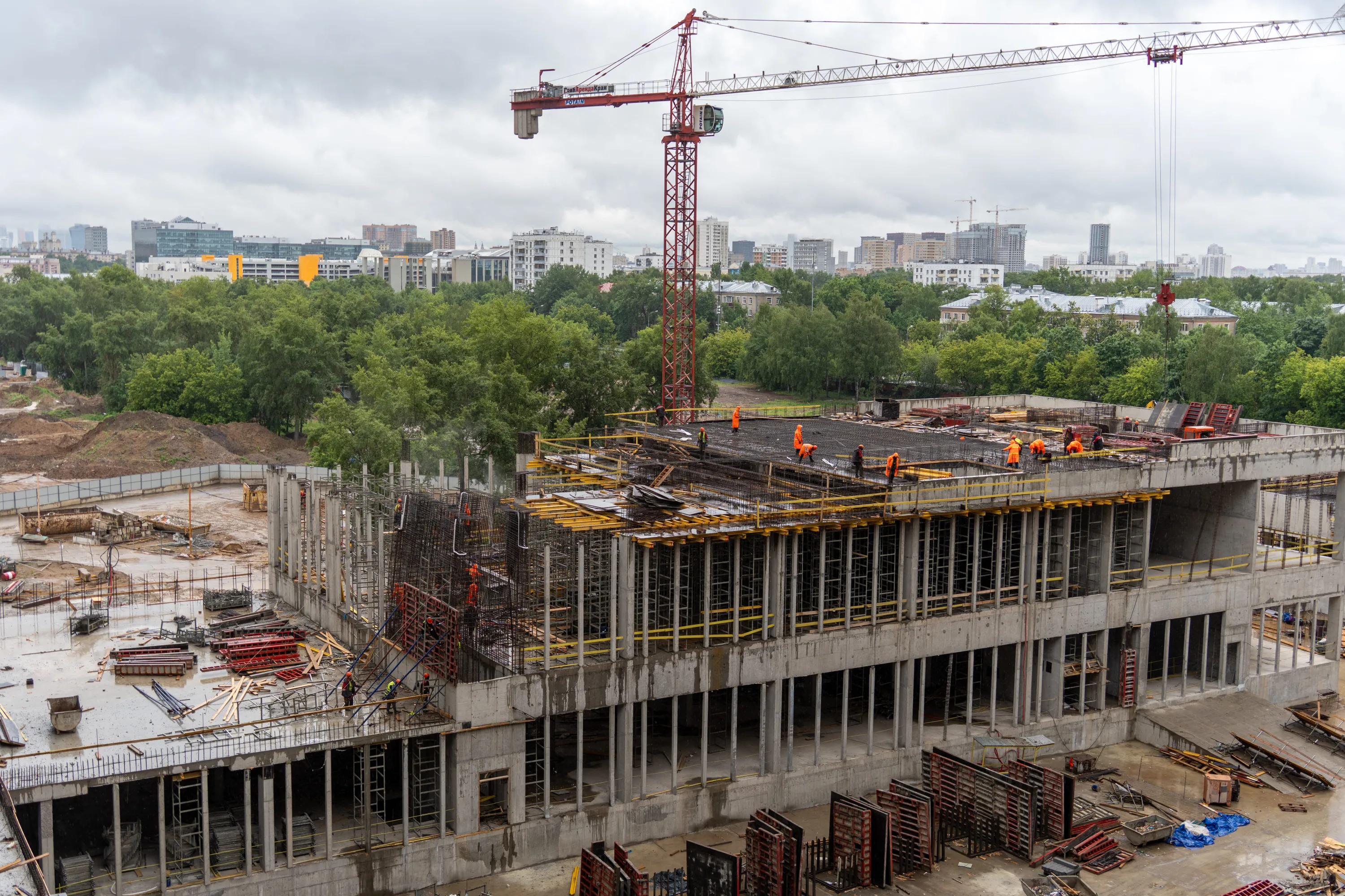 ЖК INJOY (ИНДЖОЙ) ход строительства