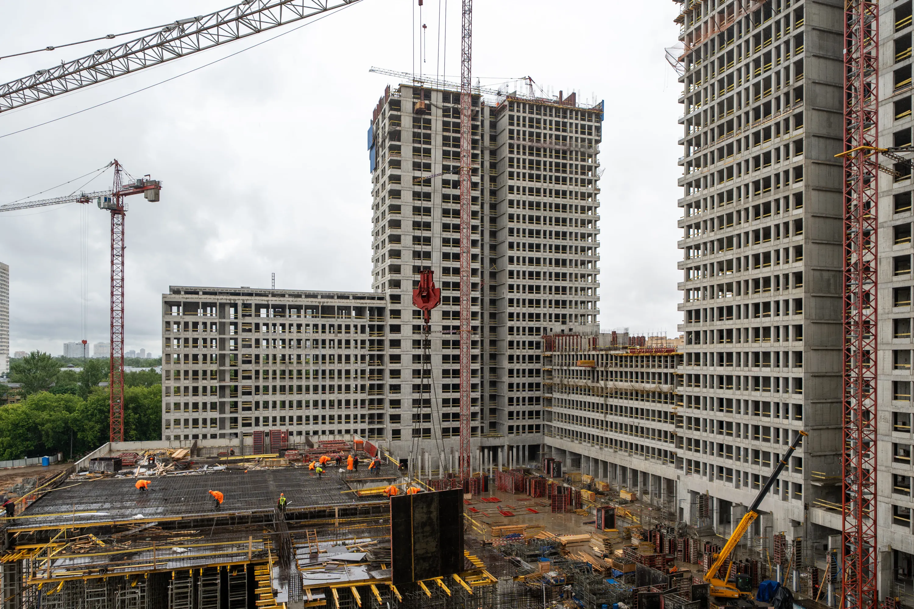 ЖК INJOY (ИНДЖОЙ) ход строительства