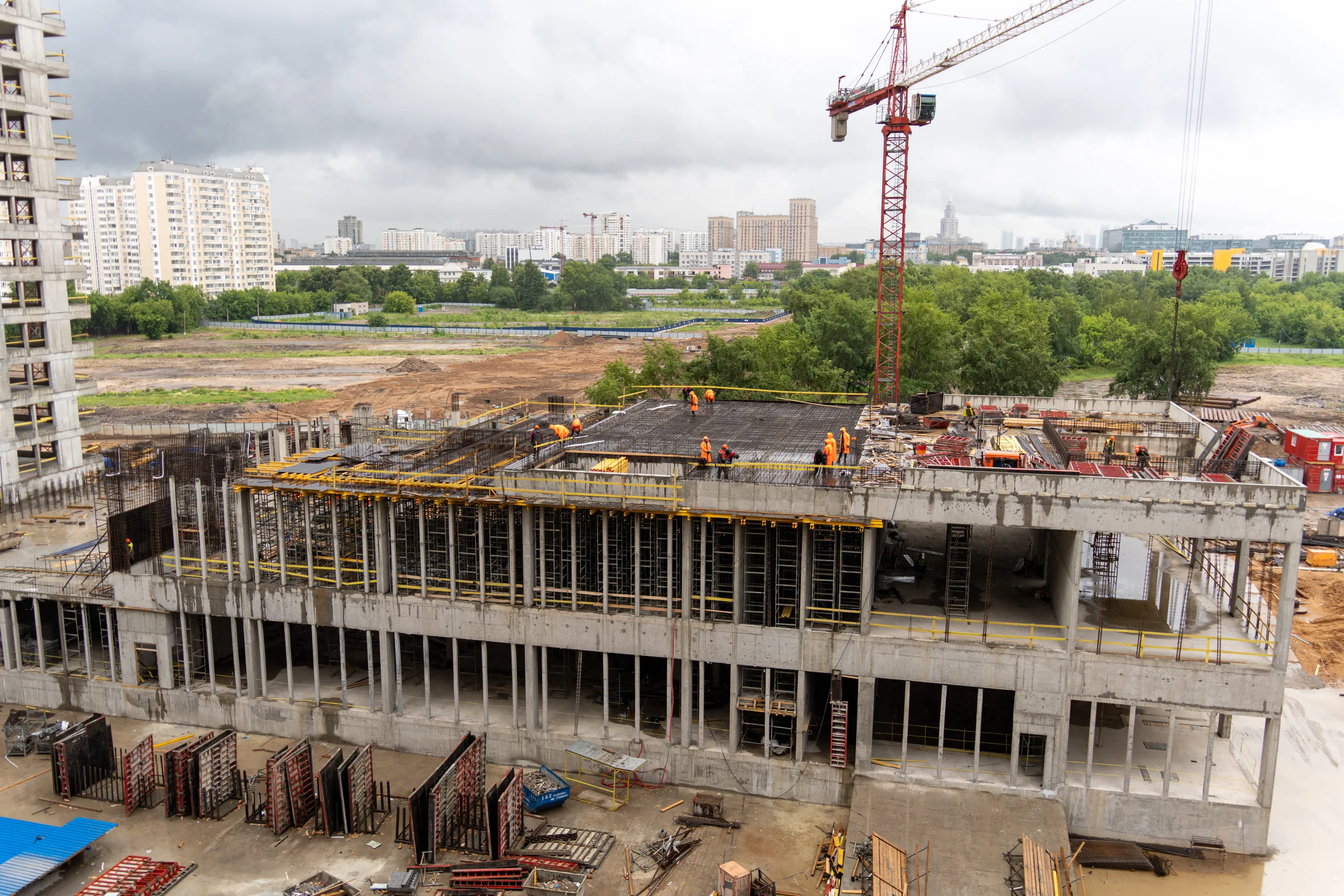 ЖК INJOY (ИНДЖОЙ) ход строительства