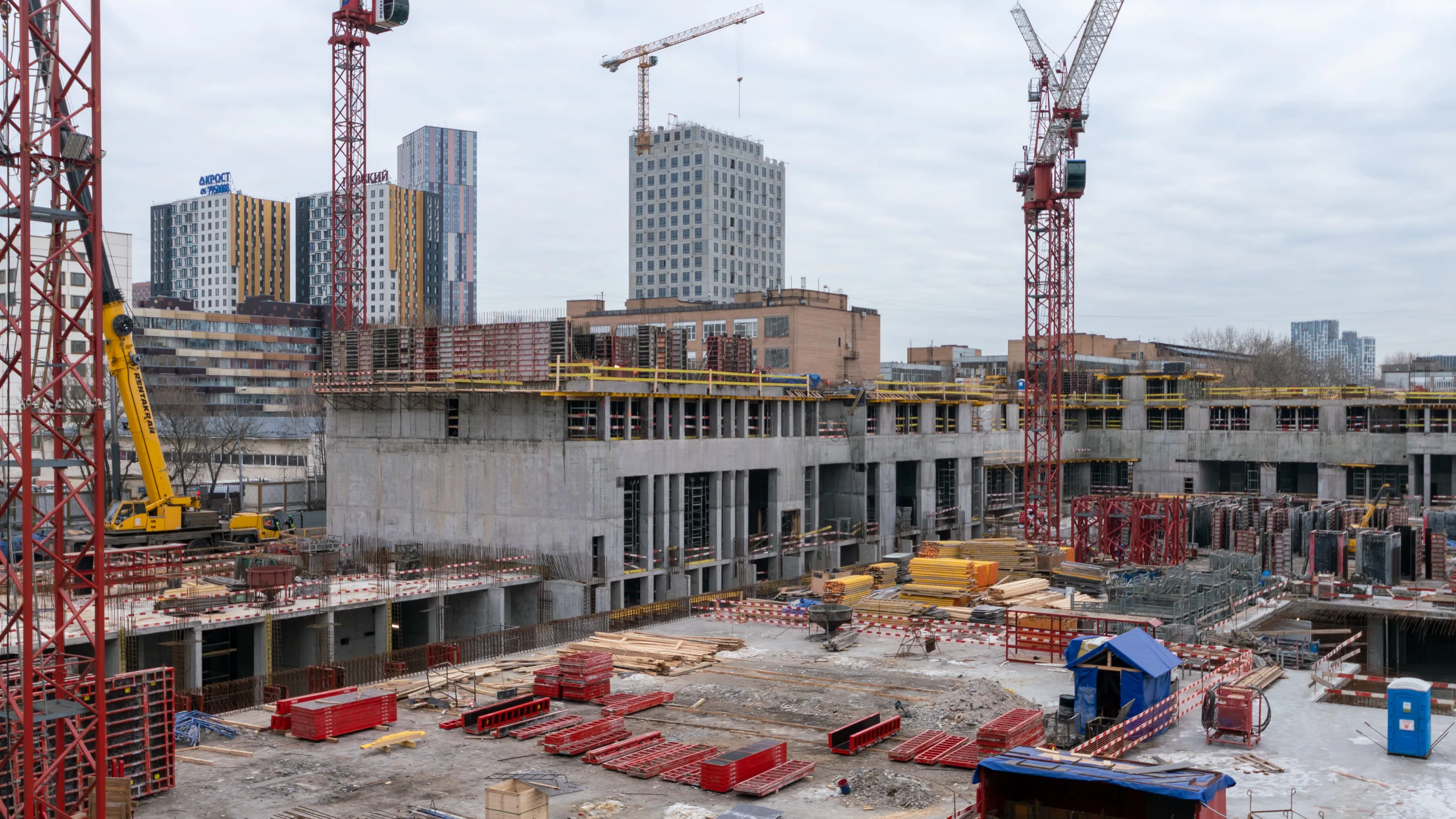 ЖК INJOY (ИНДЖОЙ) ход строительства