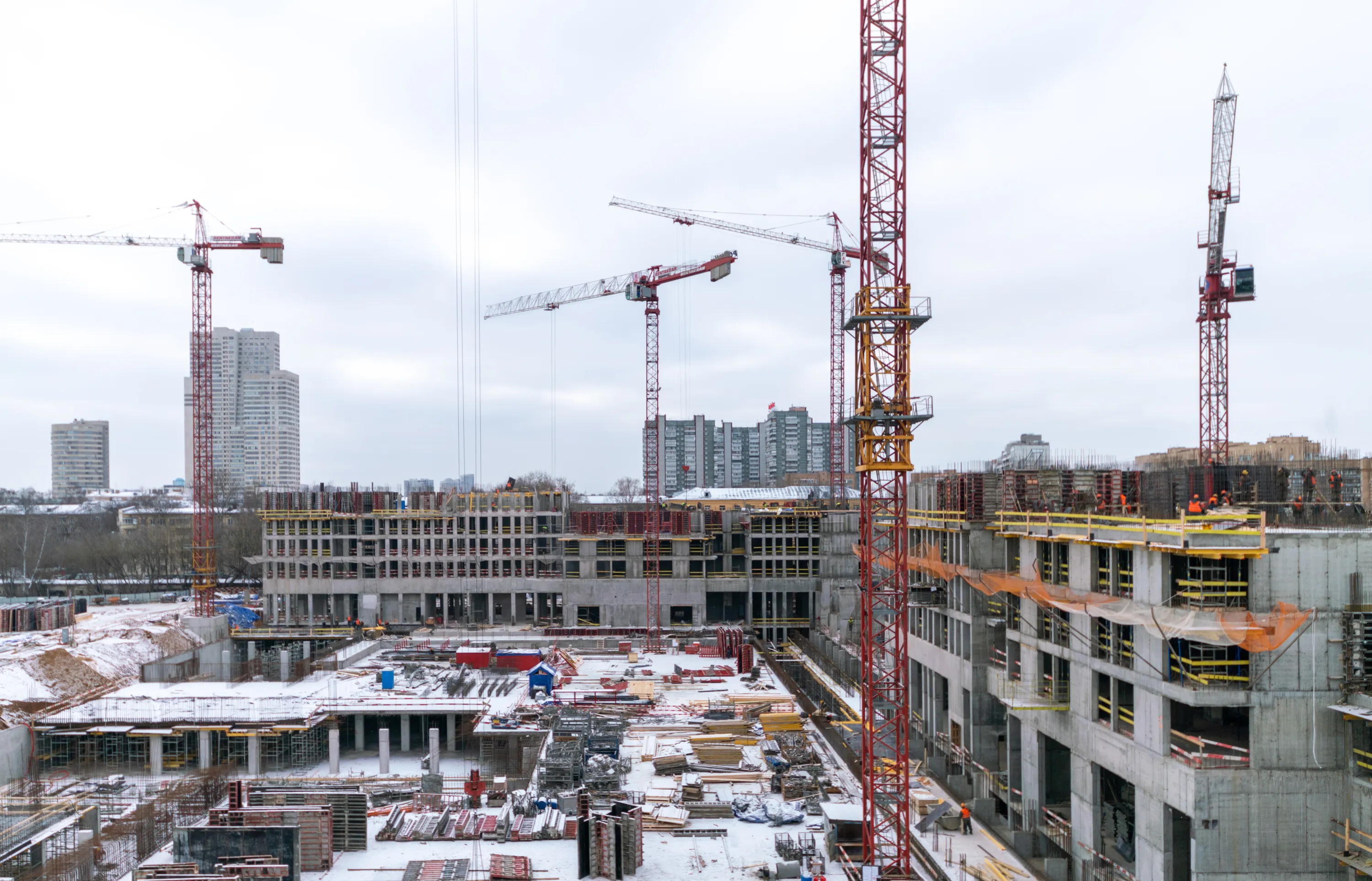 ЖК INJOY (ИНДЖОЙ) ход строительства