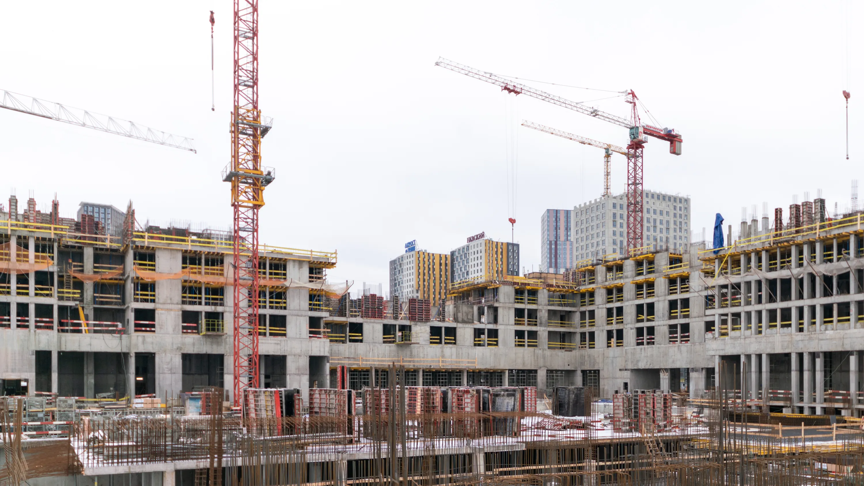 ЖК INJOY (ИНДЖОЙ) ход строительства