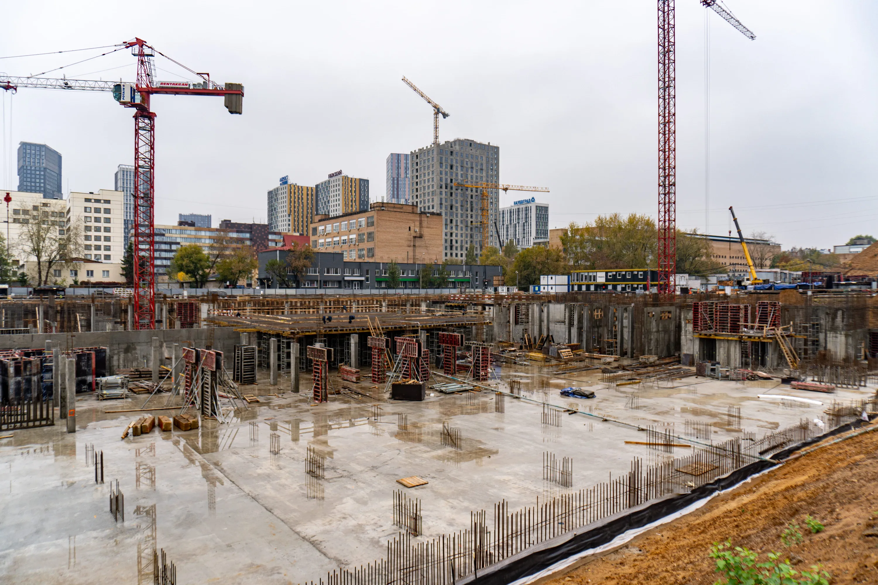 ЖК INJOY (ИНДЖОЙ) ход строительства