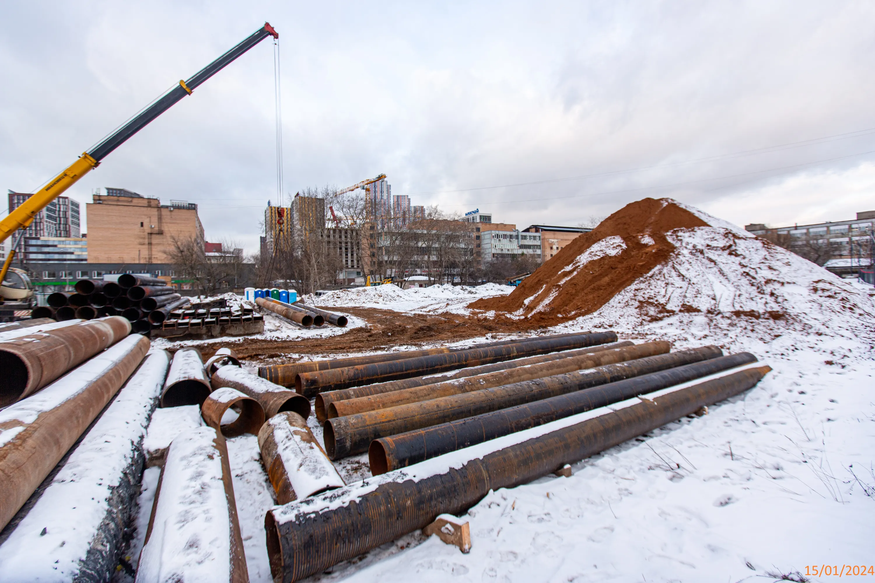 ЖК INJOY (ИНДЖОЙ) ход строительства