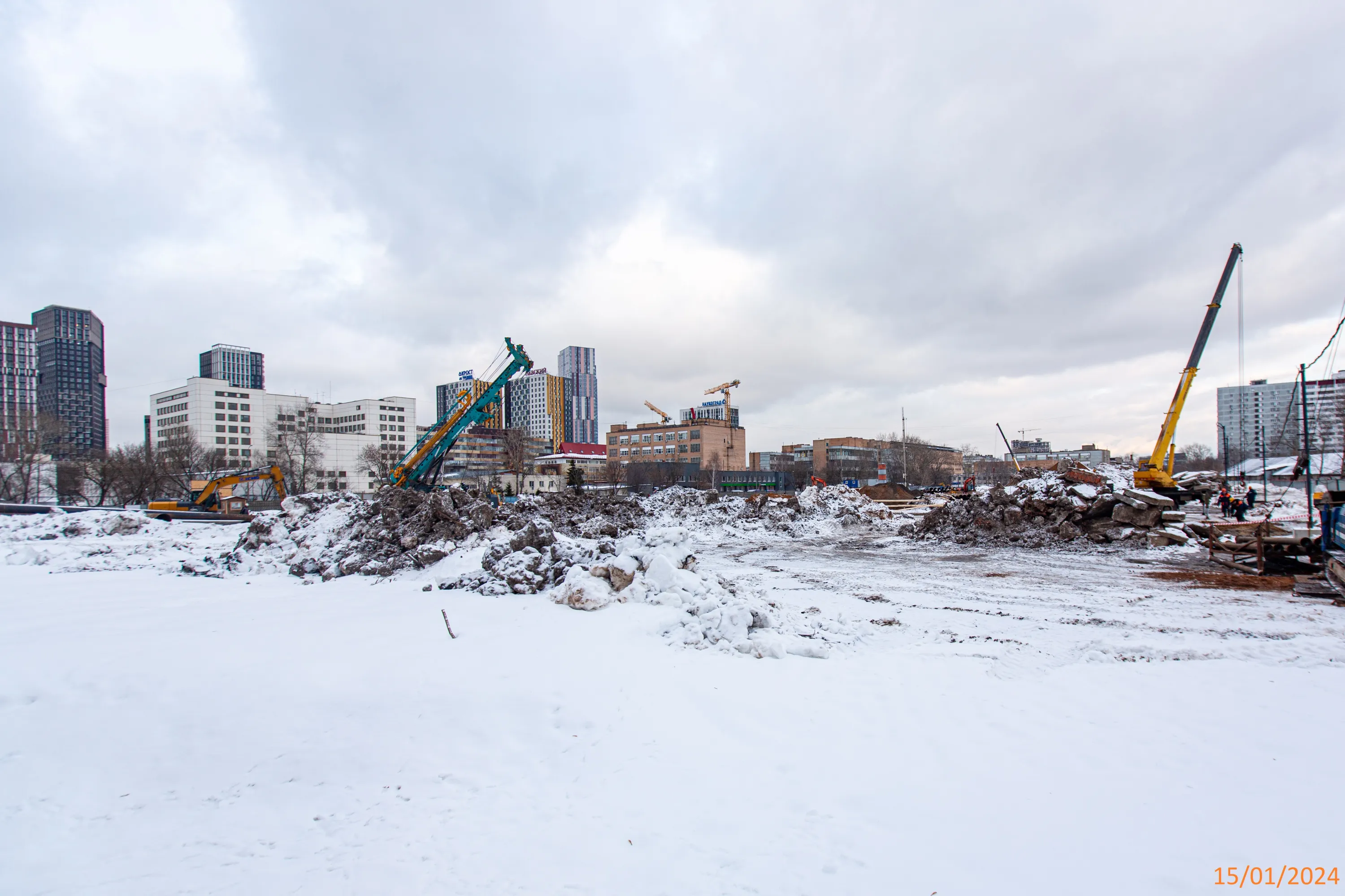 ЖК INJOY (ИНДЖОЙ) ход строительства