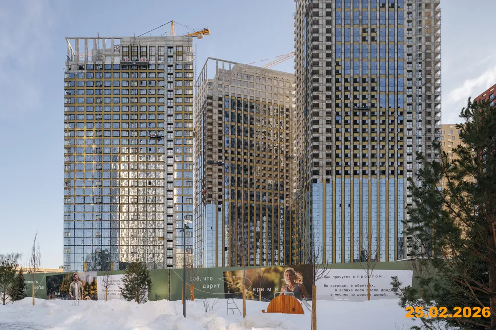 ЖК MOMENTS (Моментс) ход строительства