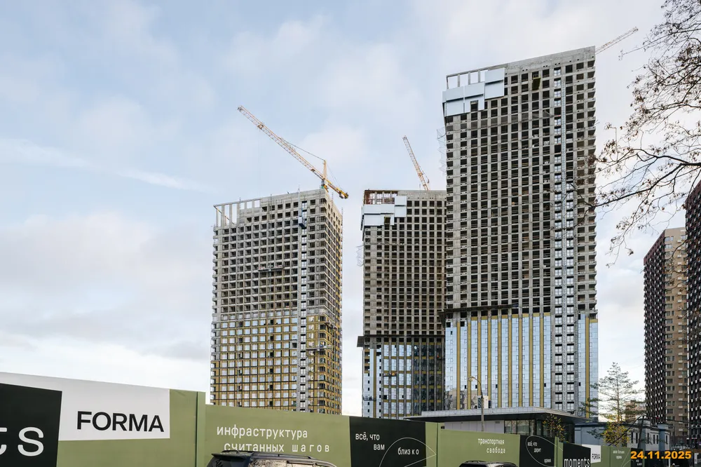 ЖК MOMENTS (Моментс) ход строительства