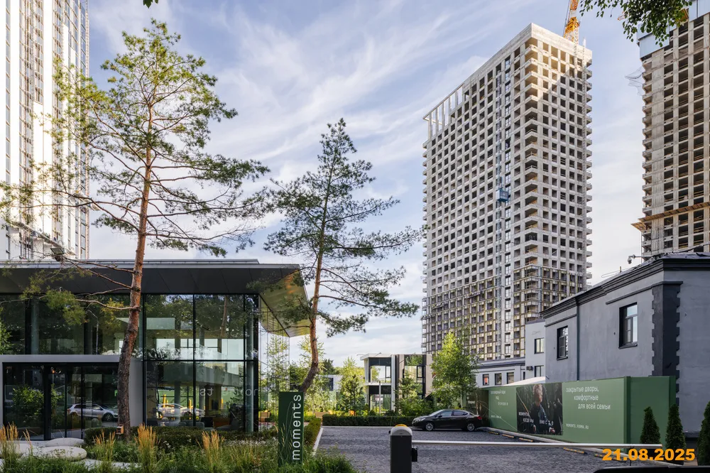 ЖК MOMENTS (Моментс) ход строительства