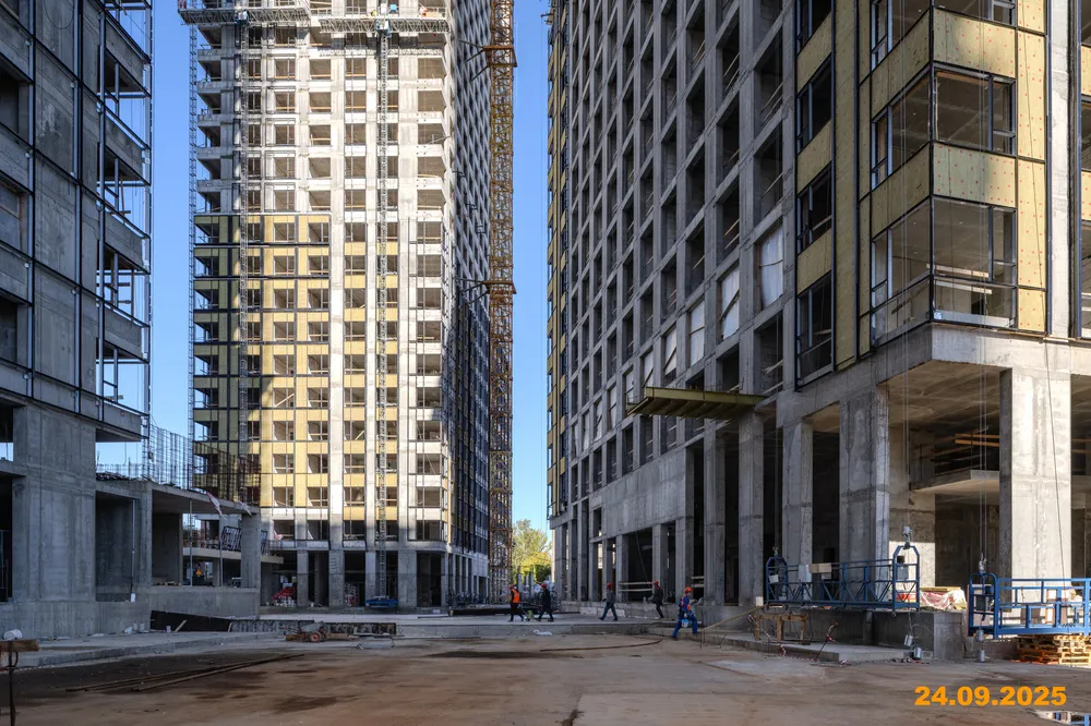 ЖК MOMENTS (Моментс) ход строительства