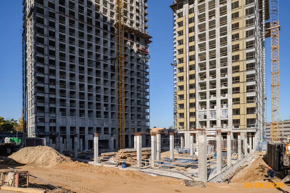 ЖК MOMENTS (Моментс) ход строительства