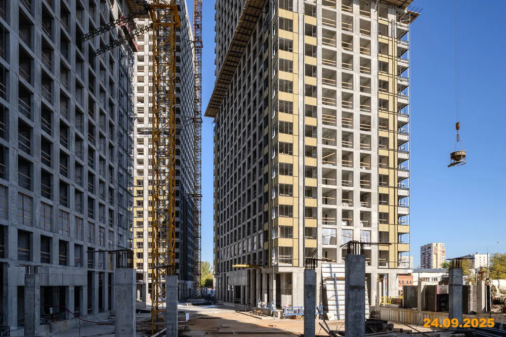 ЖК MOMENTS (Моментс) ход строительства