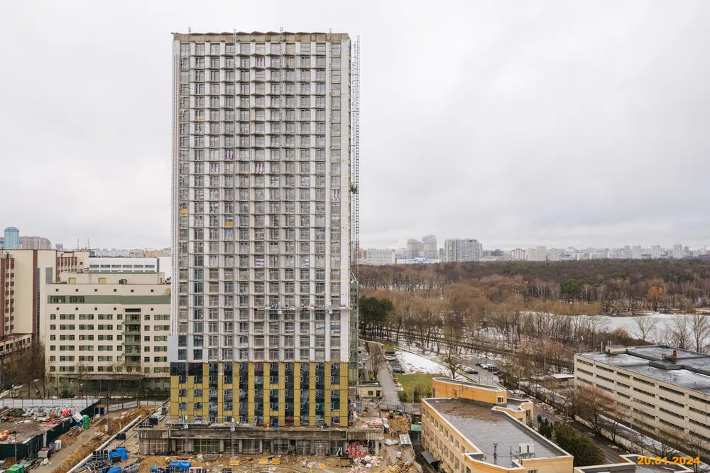 ЖК MOMENTS (Моментс) ход строительства