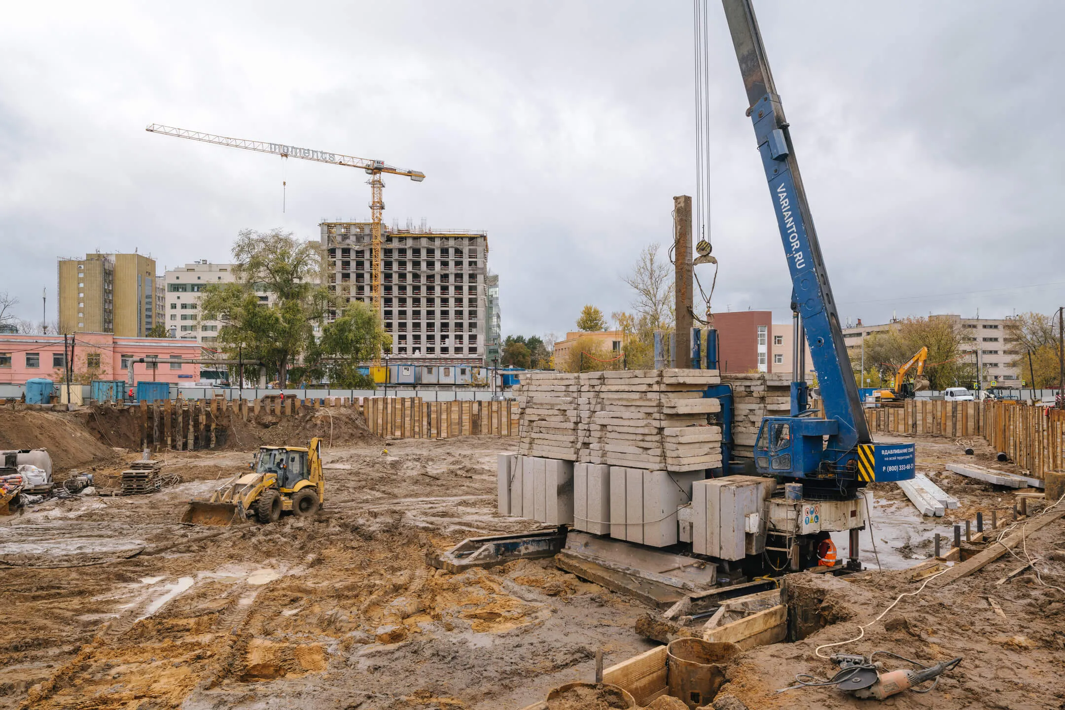 ЖК MOMENTS (Моментс) ход строительства