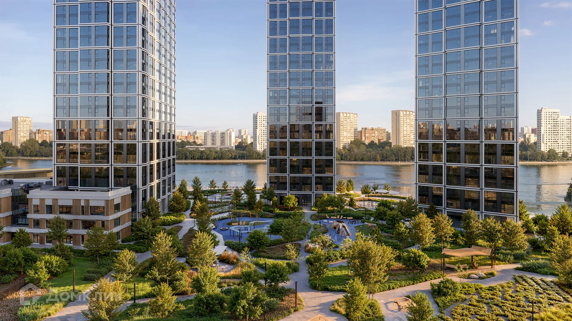 Планировка 4-комнатной квартиры 85.1 м² в ЖК Дрим Рива, г. Москва — фото 4