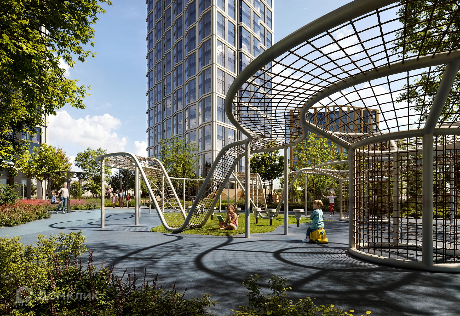 Планировка 4-комнатной квартиры 85.1 м² в ЖК Дрим Рива, г. Москва — фото 5