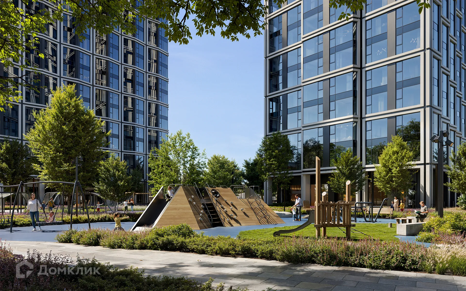 Планировка 4-комнатной квартиры 85.1 м² в ЖК Дрим Рива, г. Москва — фото 6