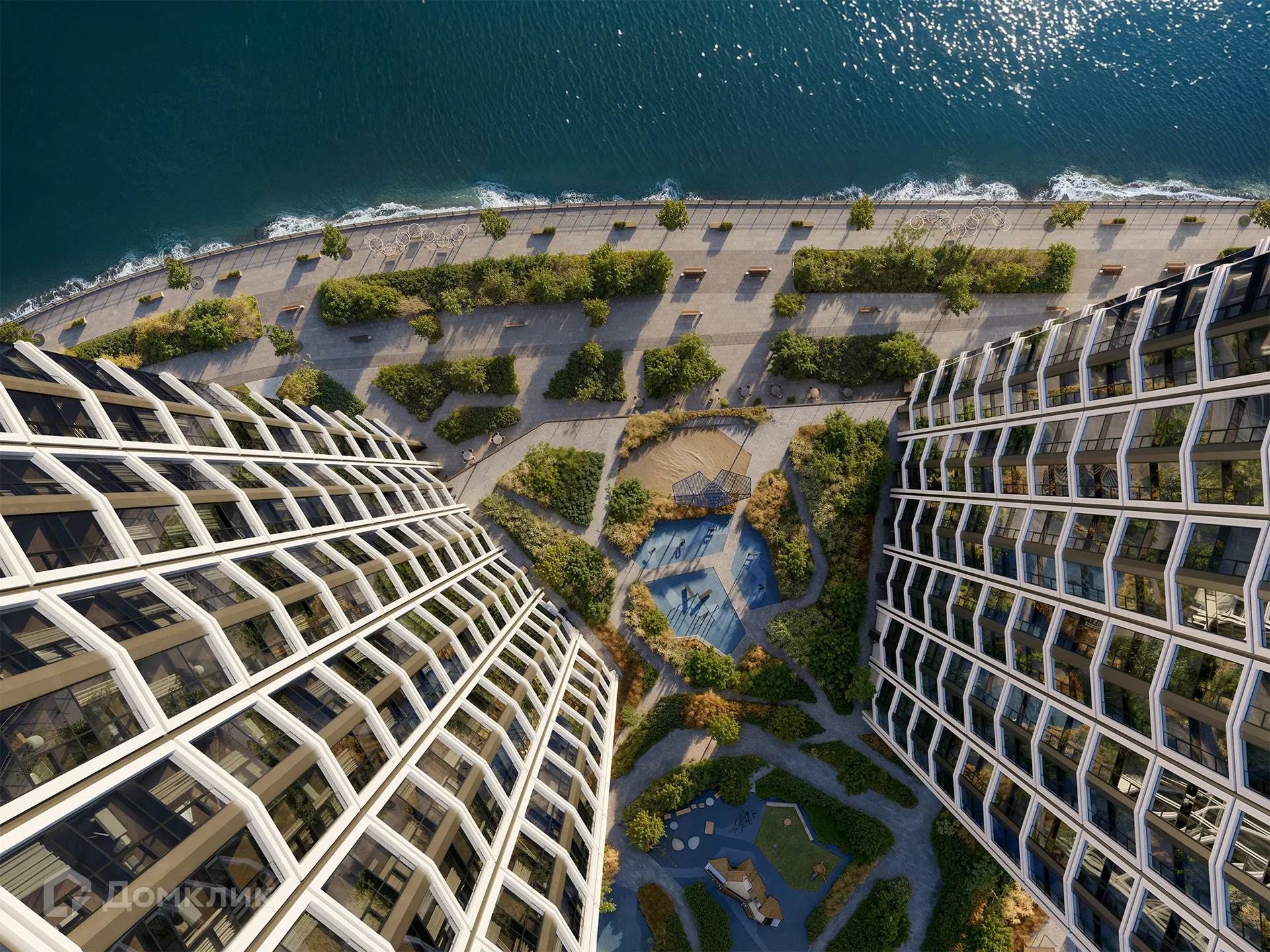 Планировка 4-комнатной квартиры 85.1 м² в ЖК Дрим Рива, г. Москва — фото 14