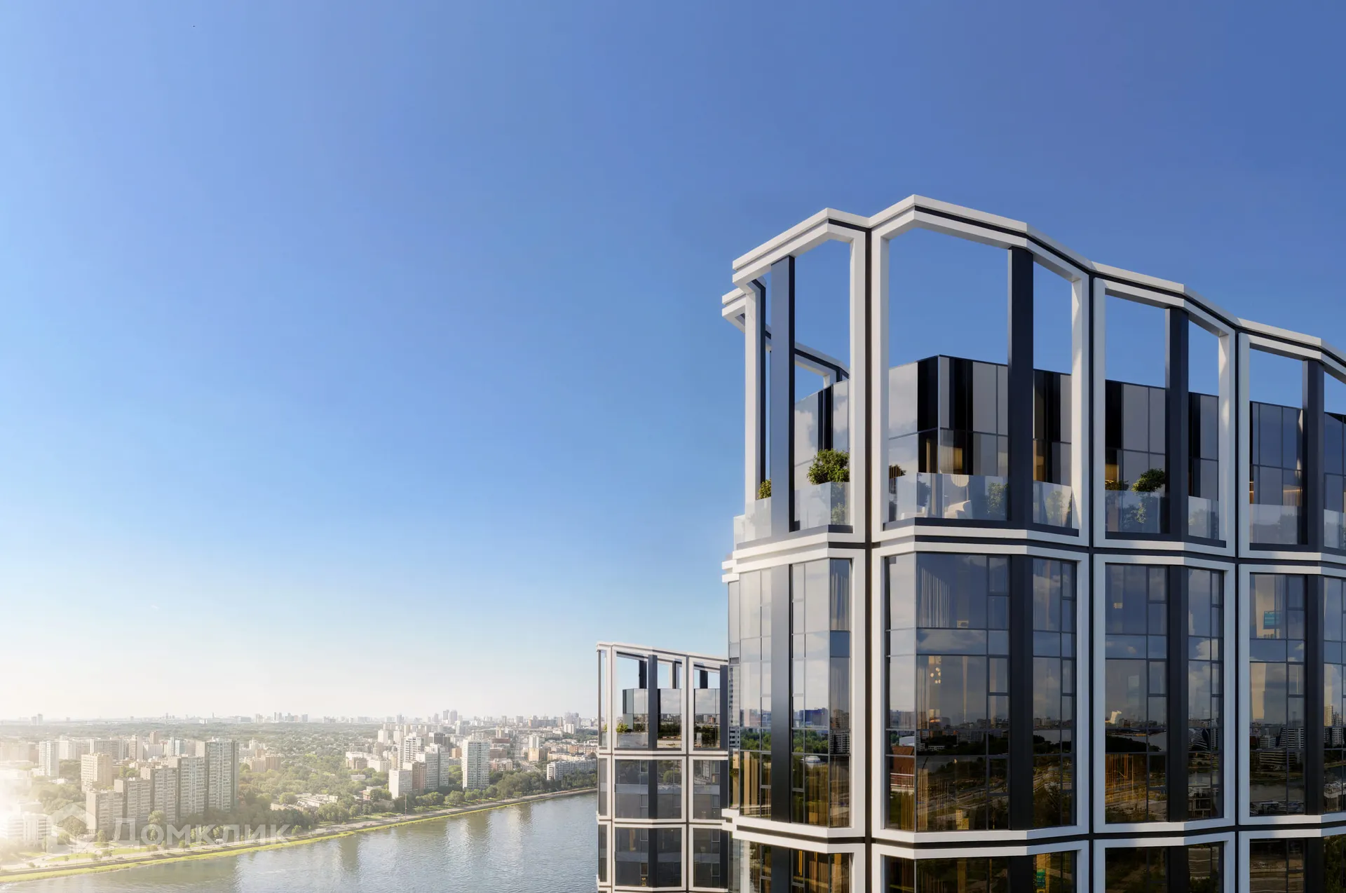 Планировка 4-комнатной квартиры 85.1 м² в ЖК Дрим Рива, г. Москва — фото 15