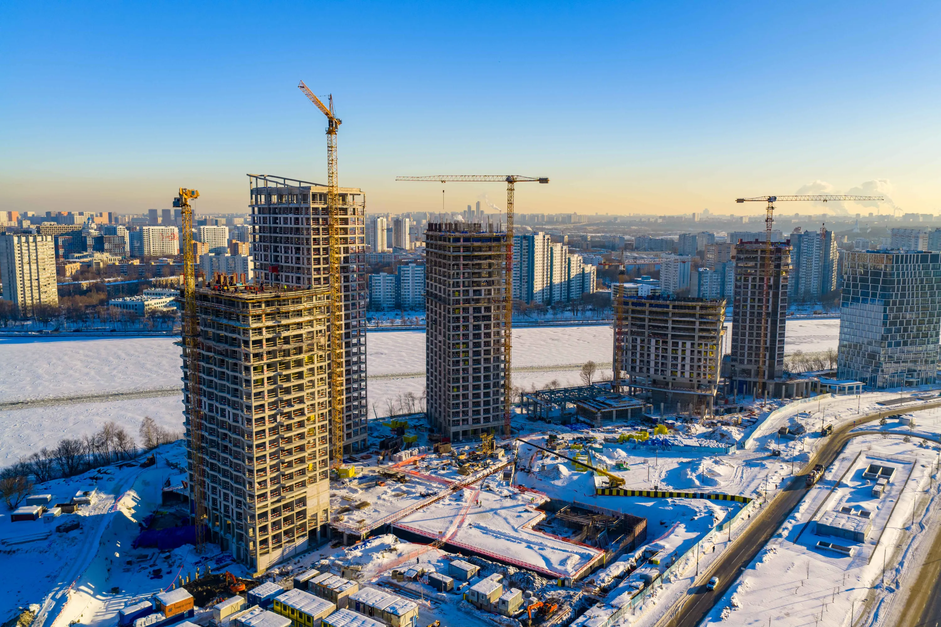 Дрим Рива ход строительства