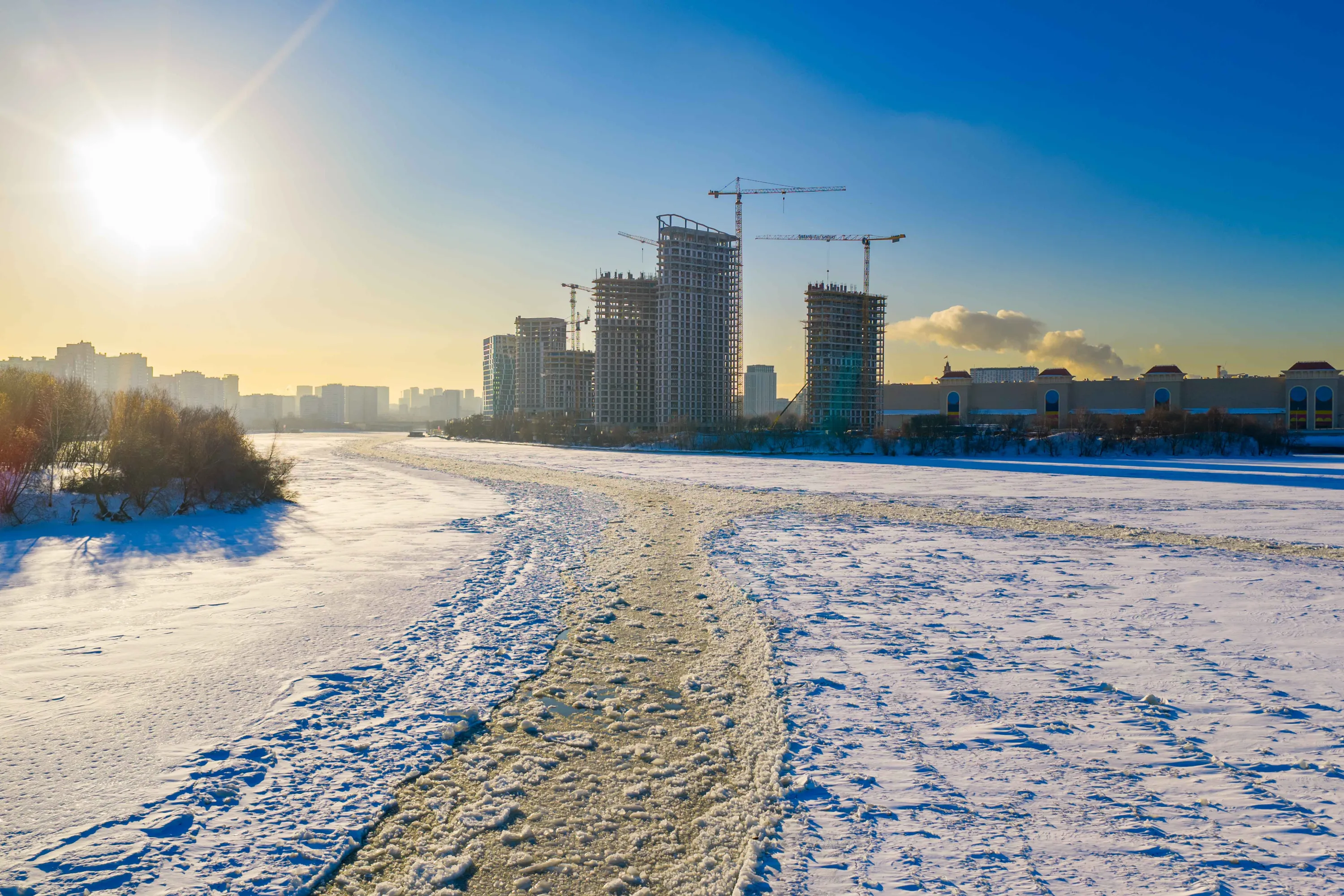 Дрим Рива ход строительства