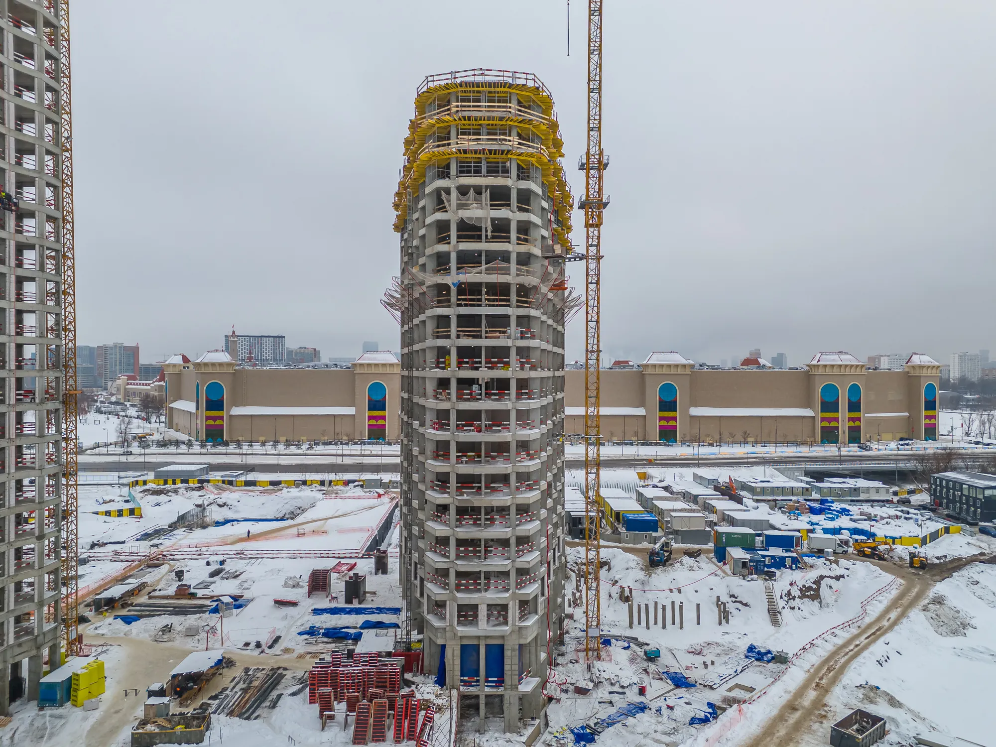 Дрим Рива ход строительства