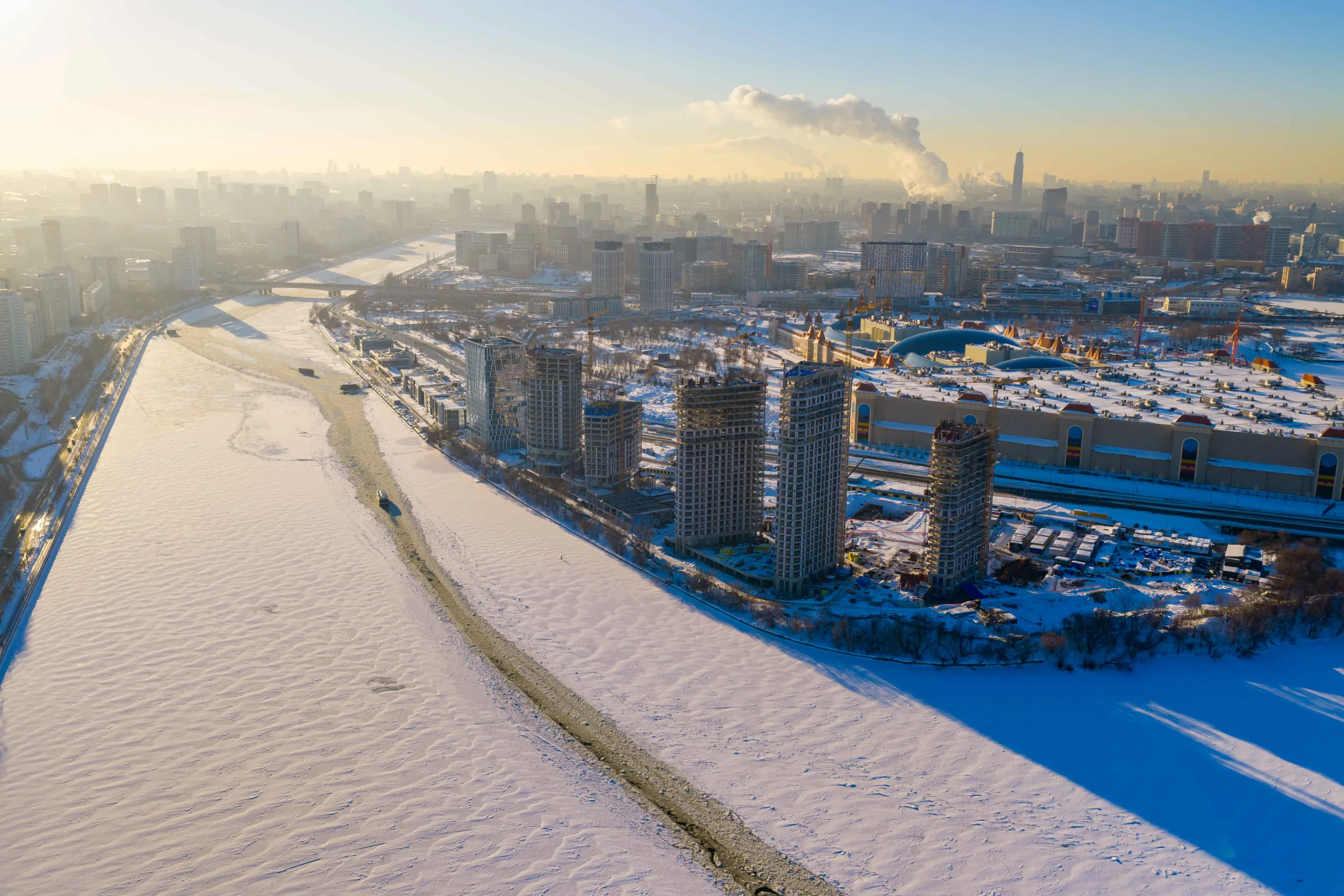 Дрим Рива ход строительства