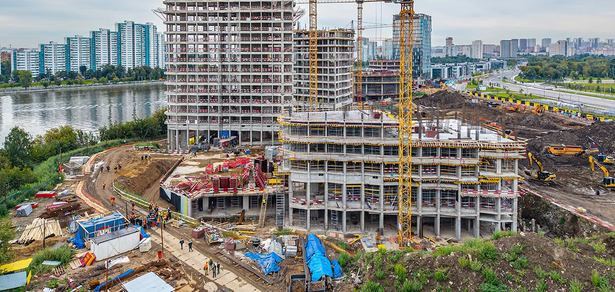 Дрим Рива ход строительства