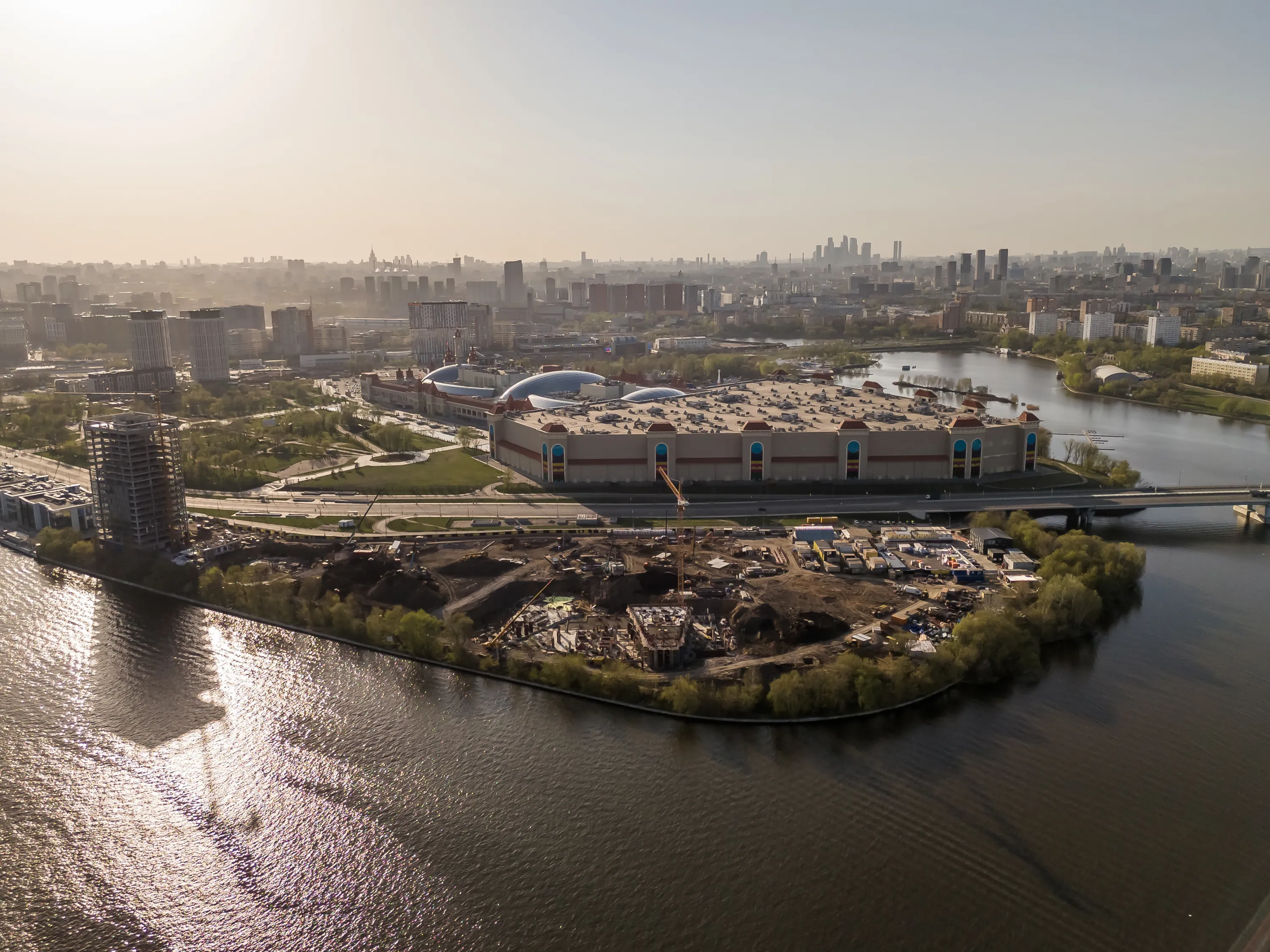 Дрим Рива ход строительства