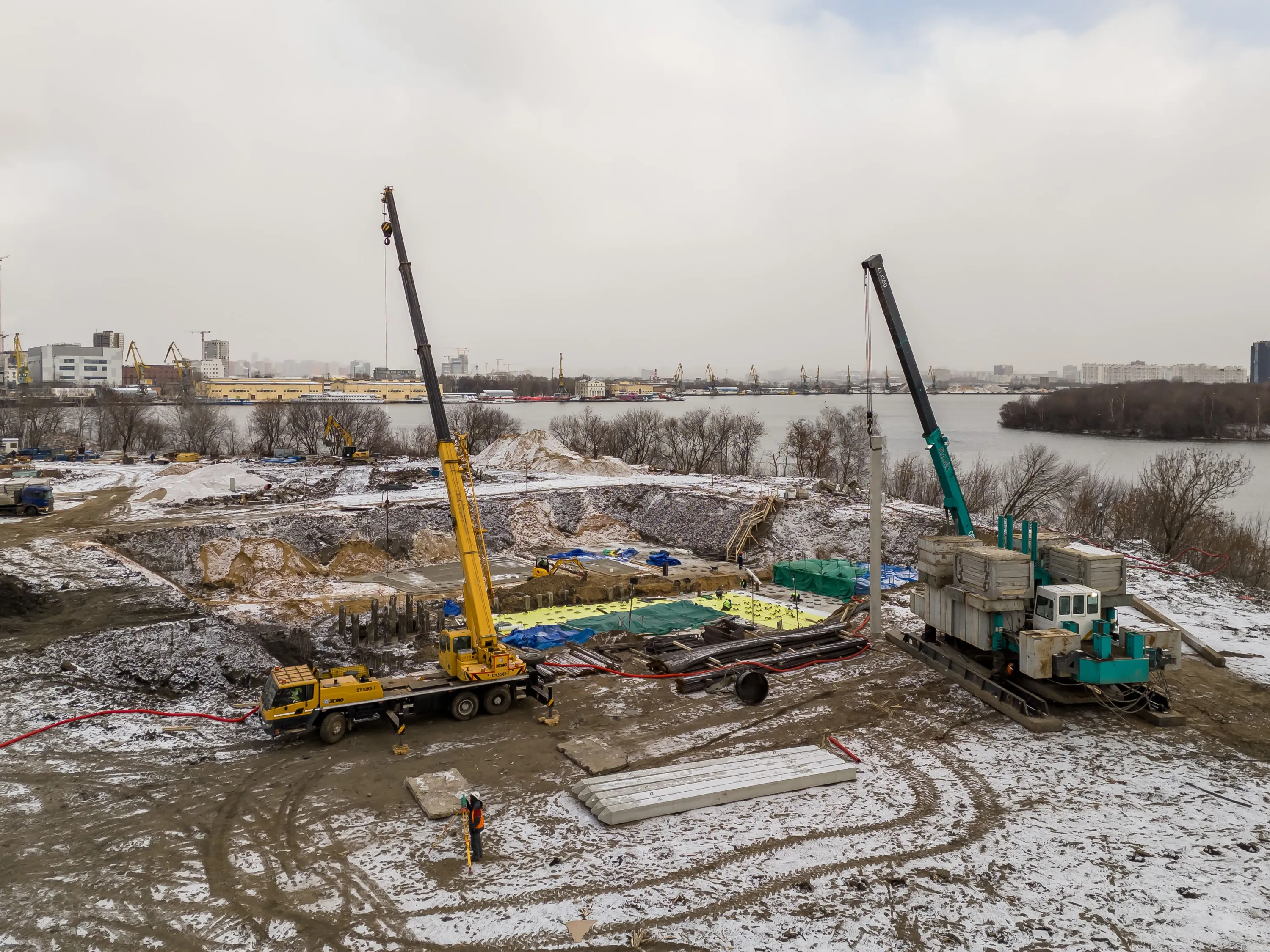 Дрим Рива ход строительства