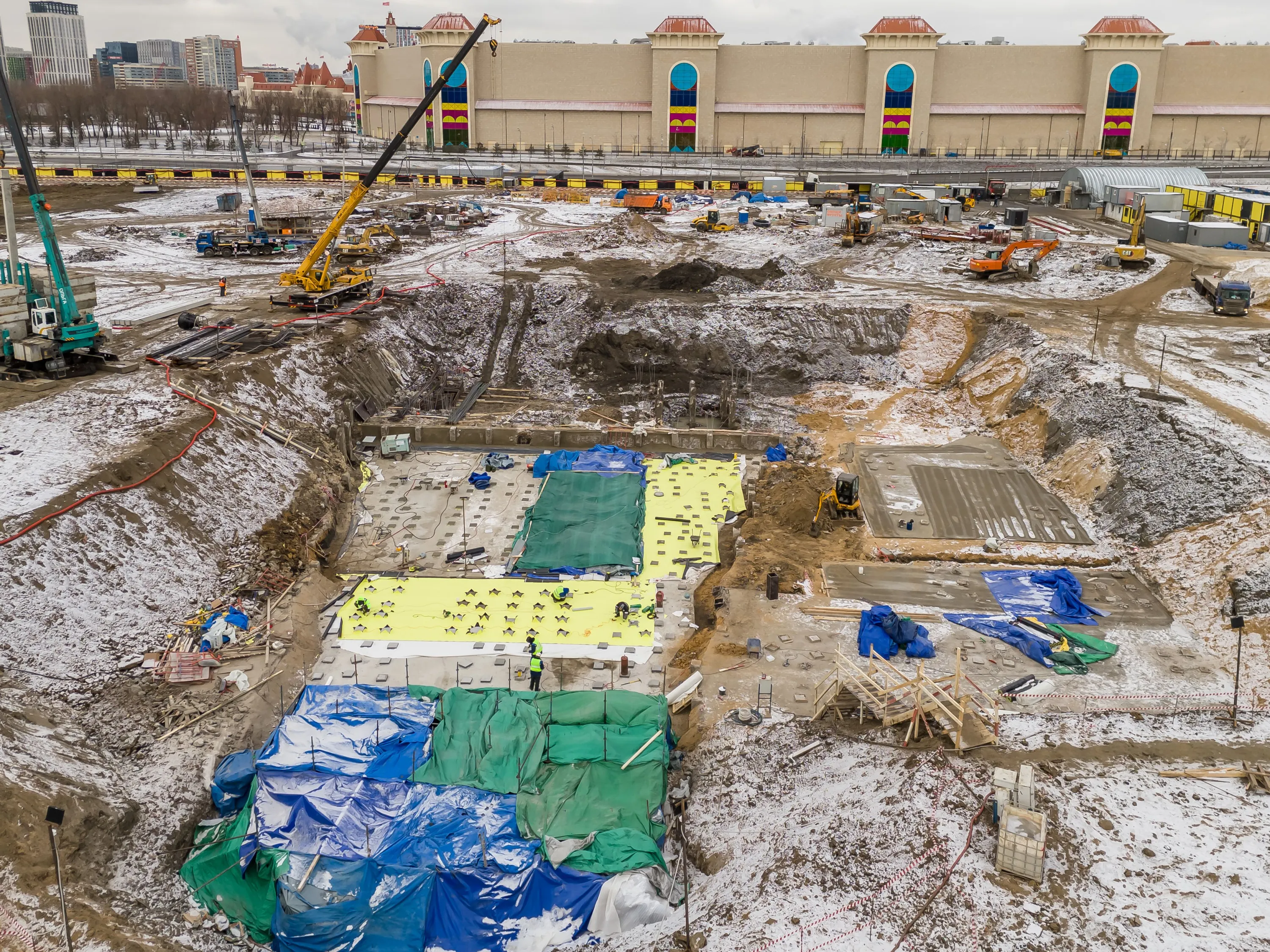 Дрим Рива ход строительства