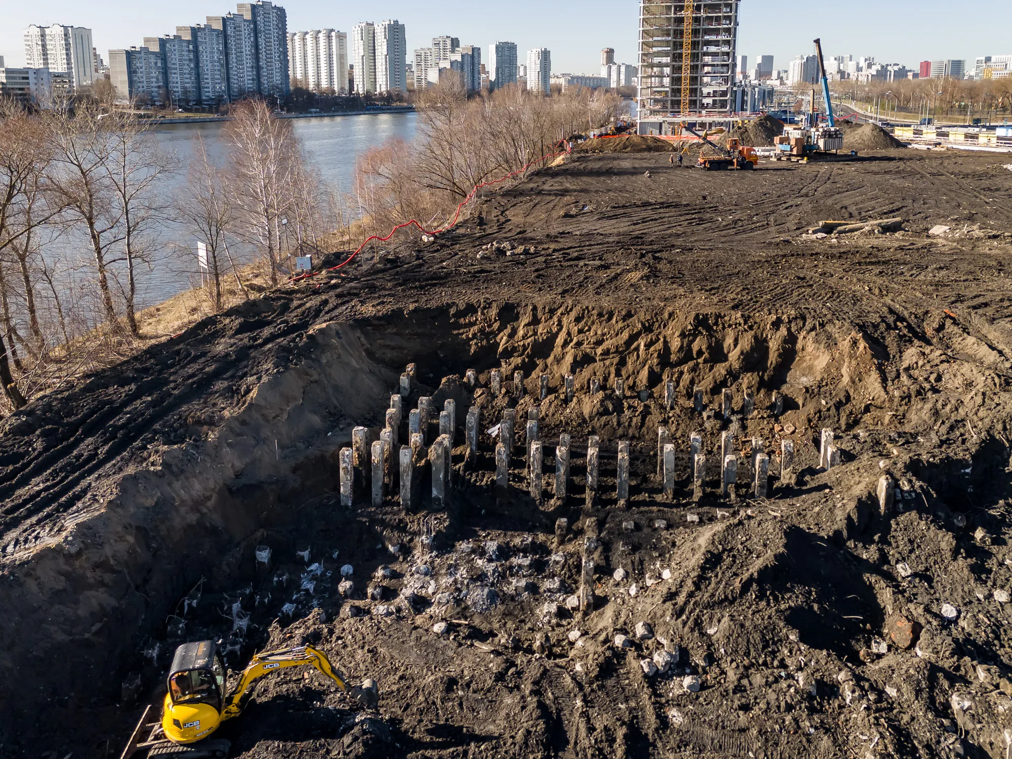 Дрим Рива ход строительства