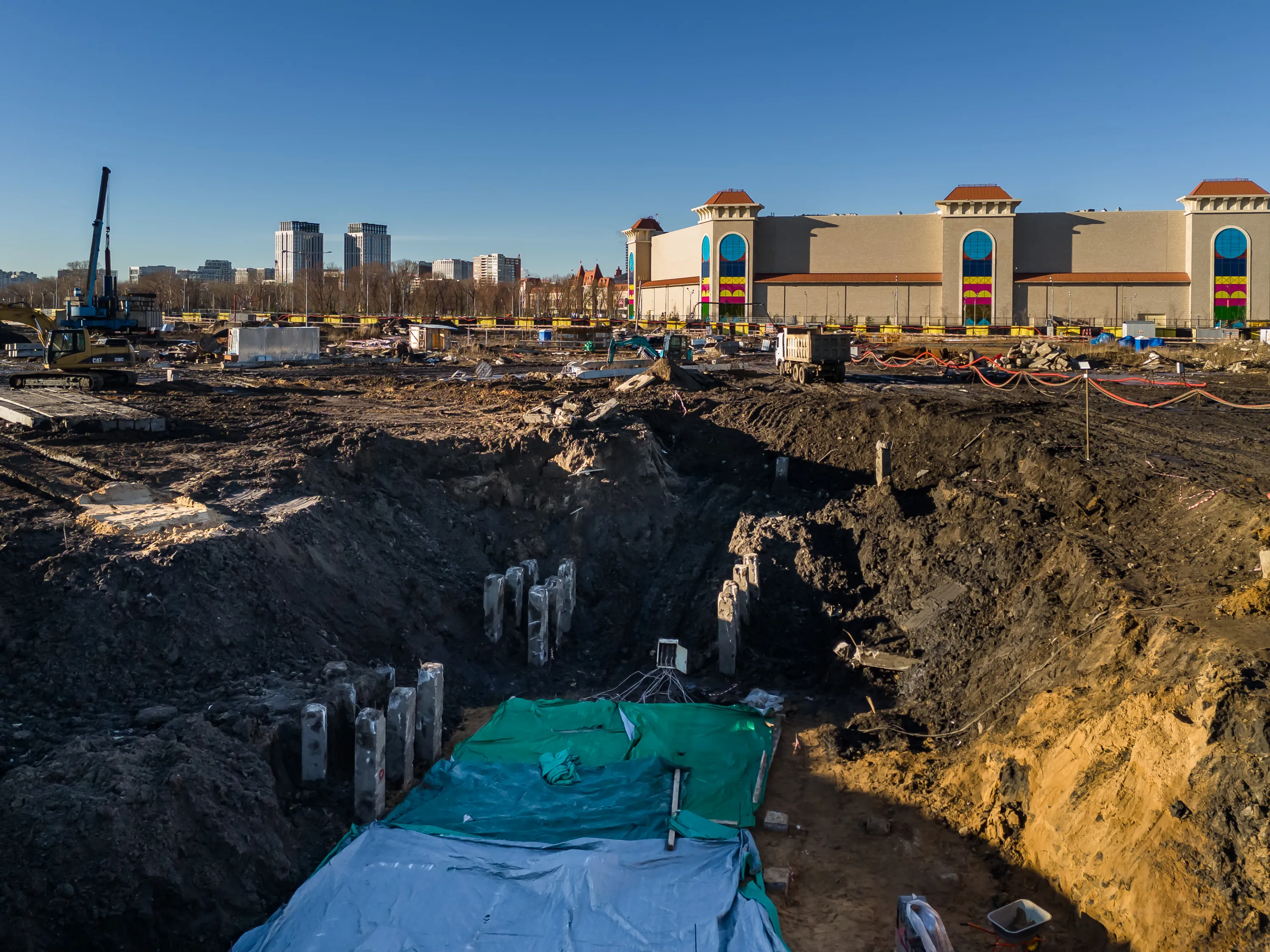 Дрим Рива ход строительства