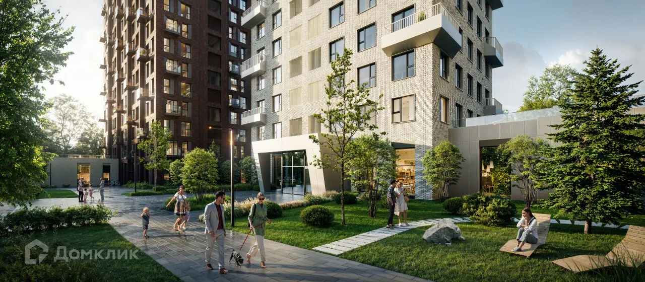 Планировка 1-комнатной квартиры 33.1 м² в ЖК «Онежский вал», г. Москва — фото 3