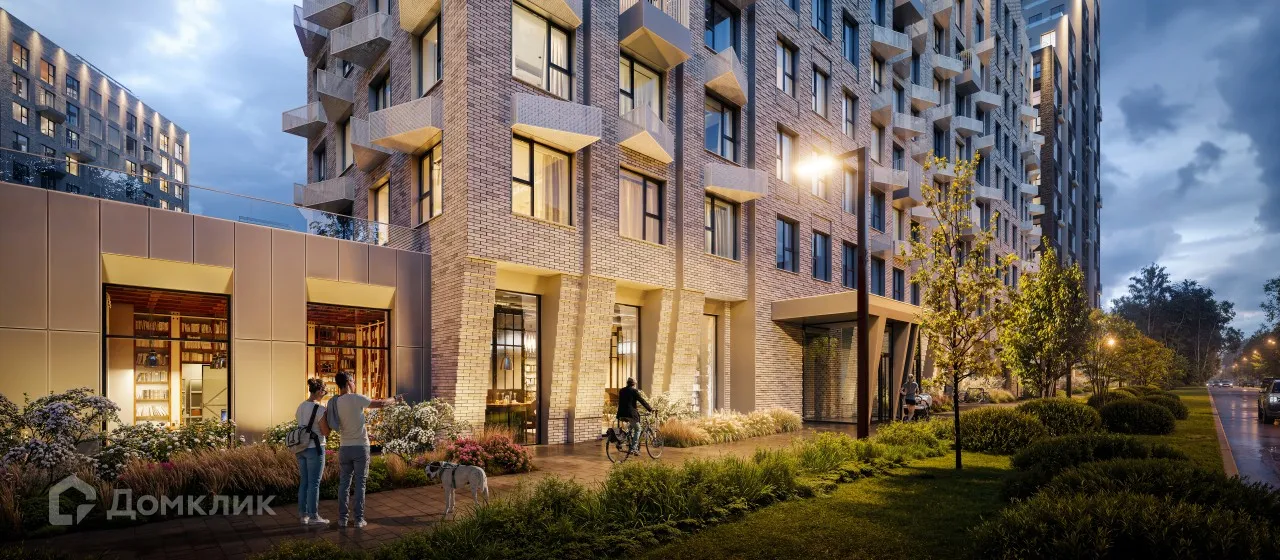 Планировка 1-комнатной квартиры 33.1 м² в ЖК «Онежский вал», г. Москва — фото 4