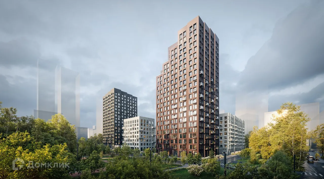 Планировка 1-комнатной квартиры 33.1 м² в ЖК «Онежский вал», г. Москва — фото 7