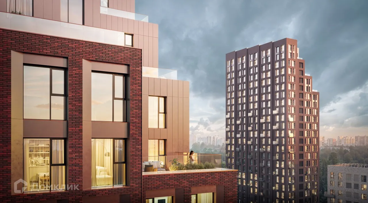 Планировка 1-комнатной квартиры 33.1 м² в ЖК «Онежский вал», г. Москва — фото 8