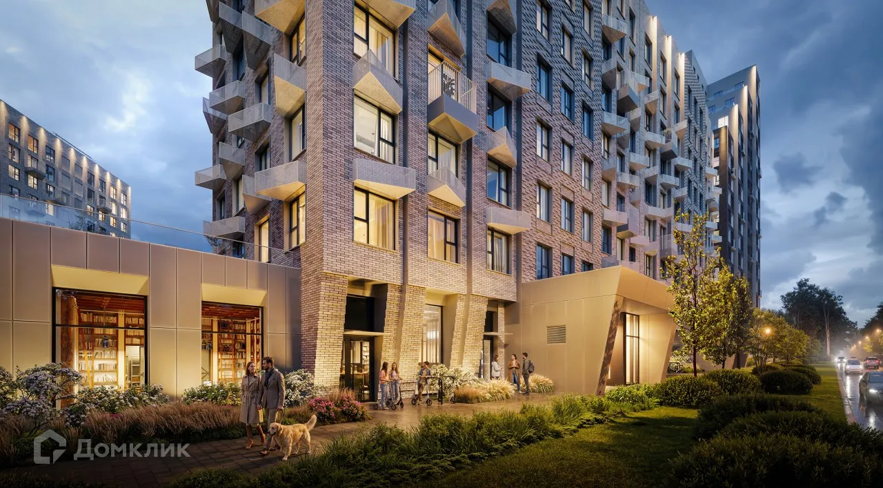 Планировка 1-комнатной квартиры 33.1 м² в ЖК «Онежский вал», г. Москва — фото 10