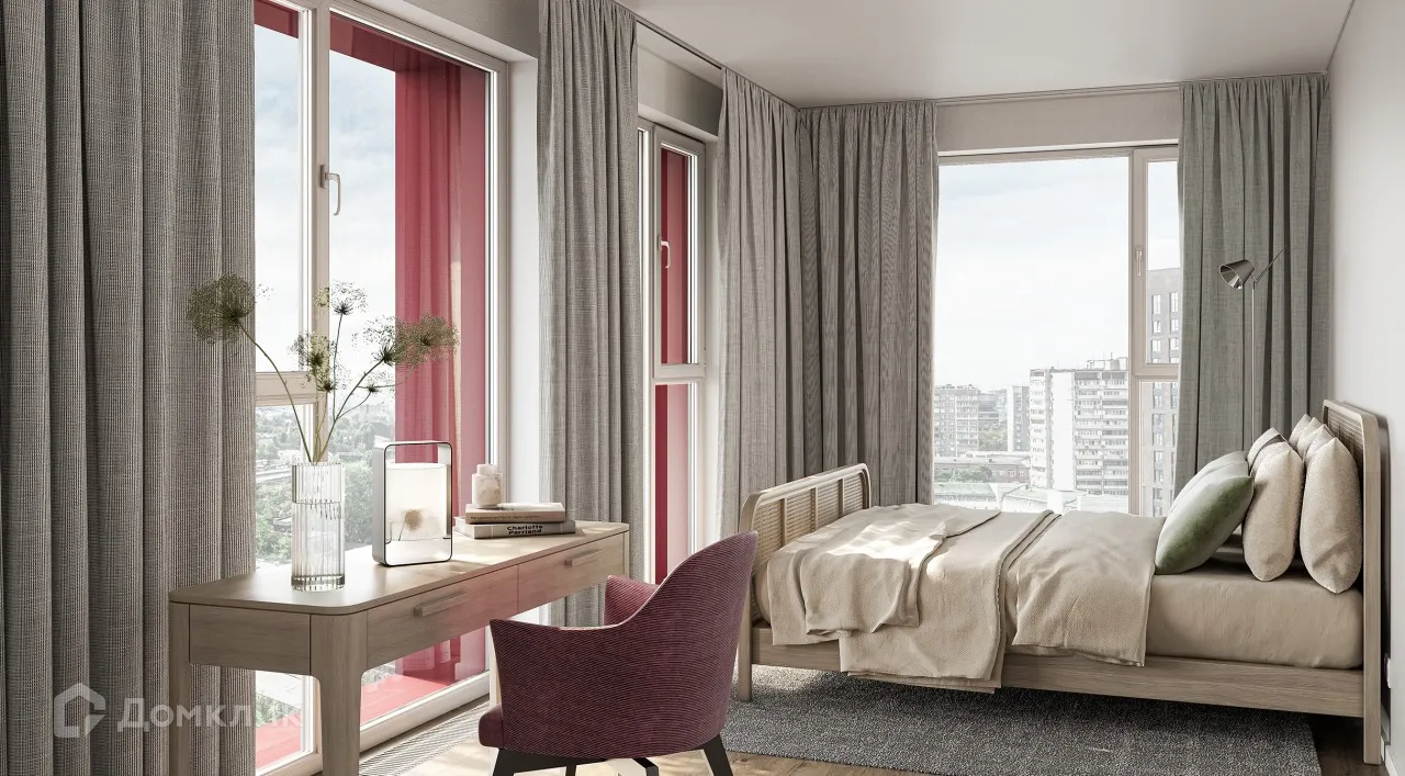 Планировка 1-комнатной квартиры 33.1 м² в ЖК «Онежский вал», г. Москва — фото 14