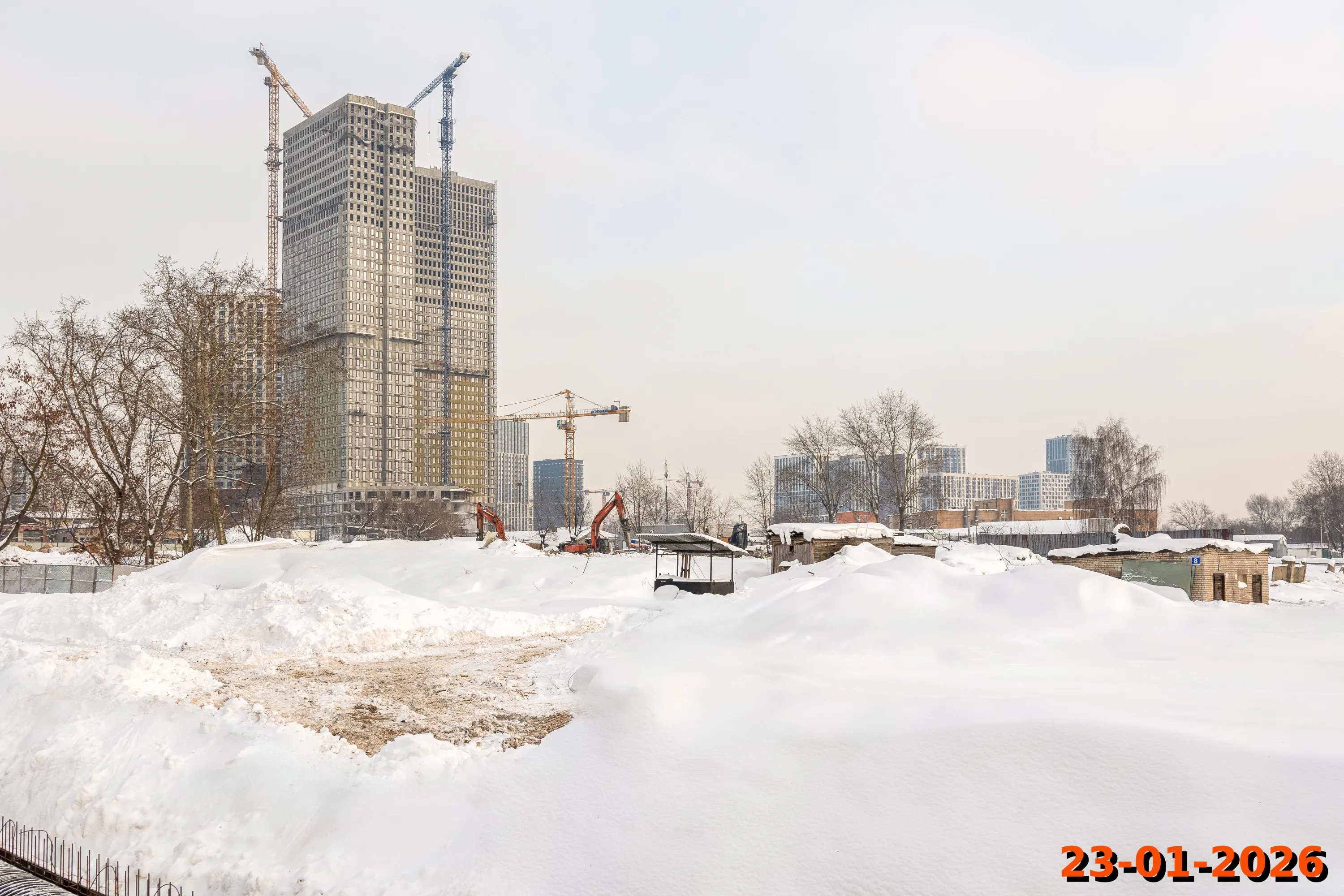 «Онежский вал» ход строительства