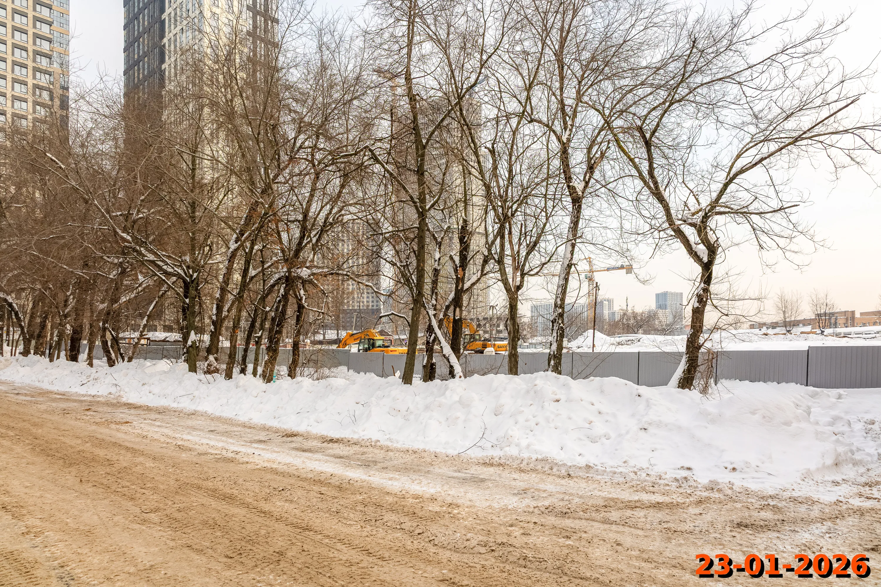 «Онежский вал» ход строительства