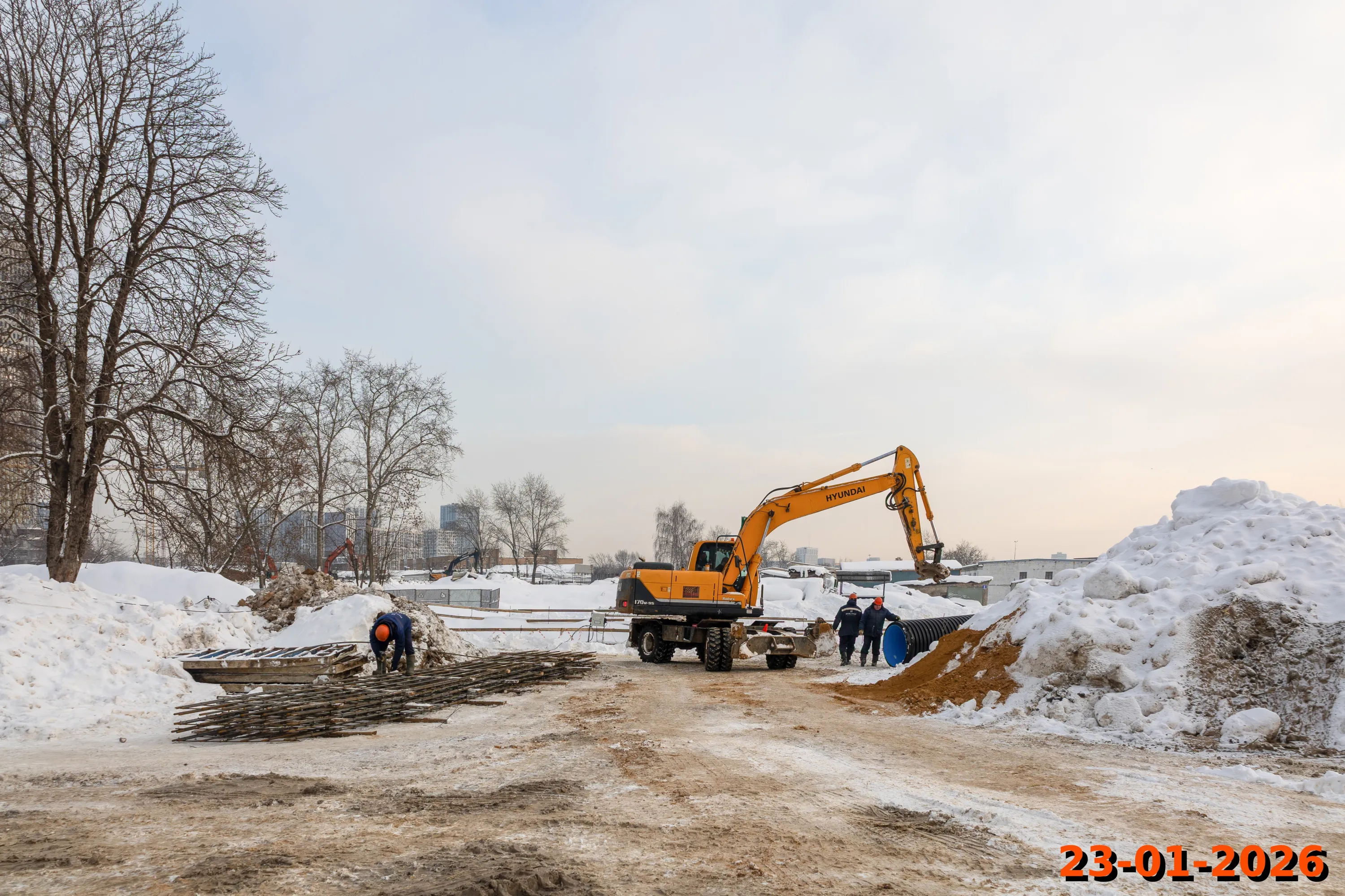 «Онежский вал» ход строительства