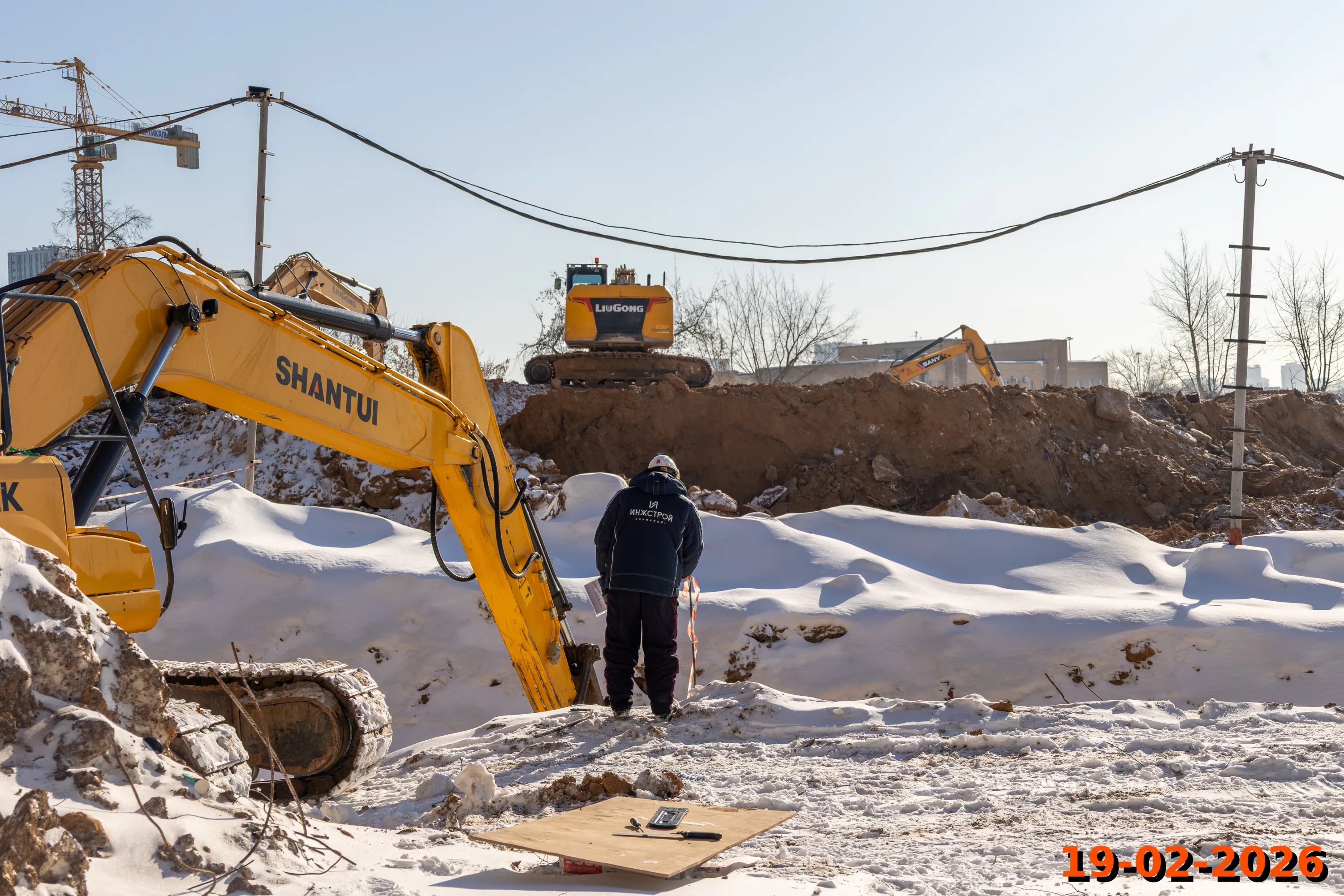 «Онежский вал» ход строительства