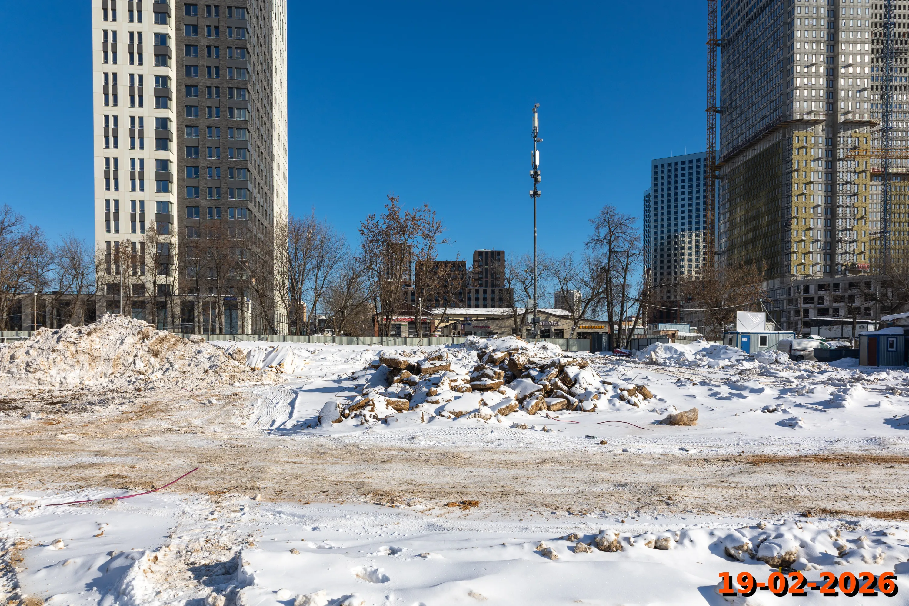 «Онежский вал» ход строительства